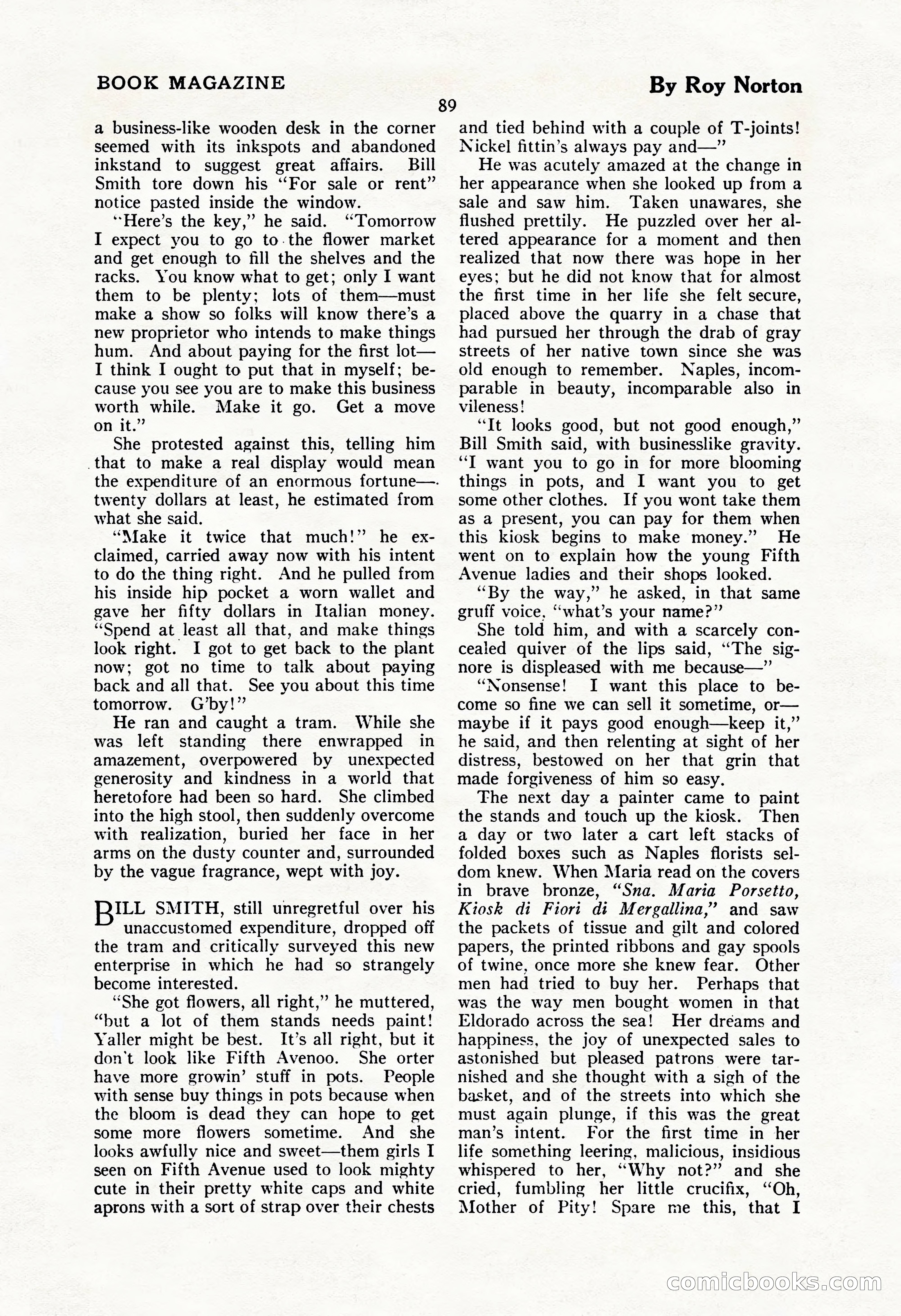 The Illustrated Blue Book Magazine, September 1928 — page 91 of 204
