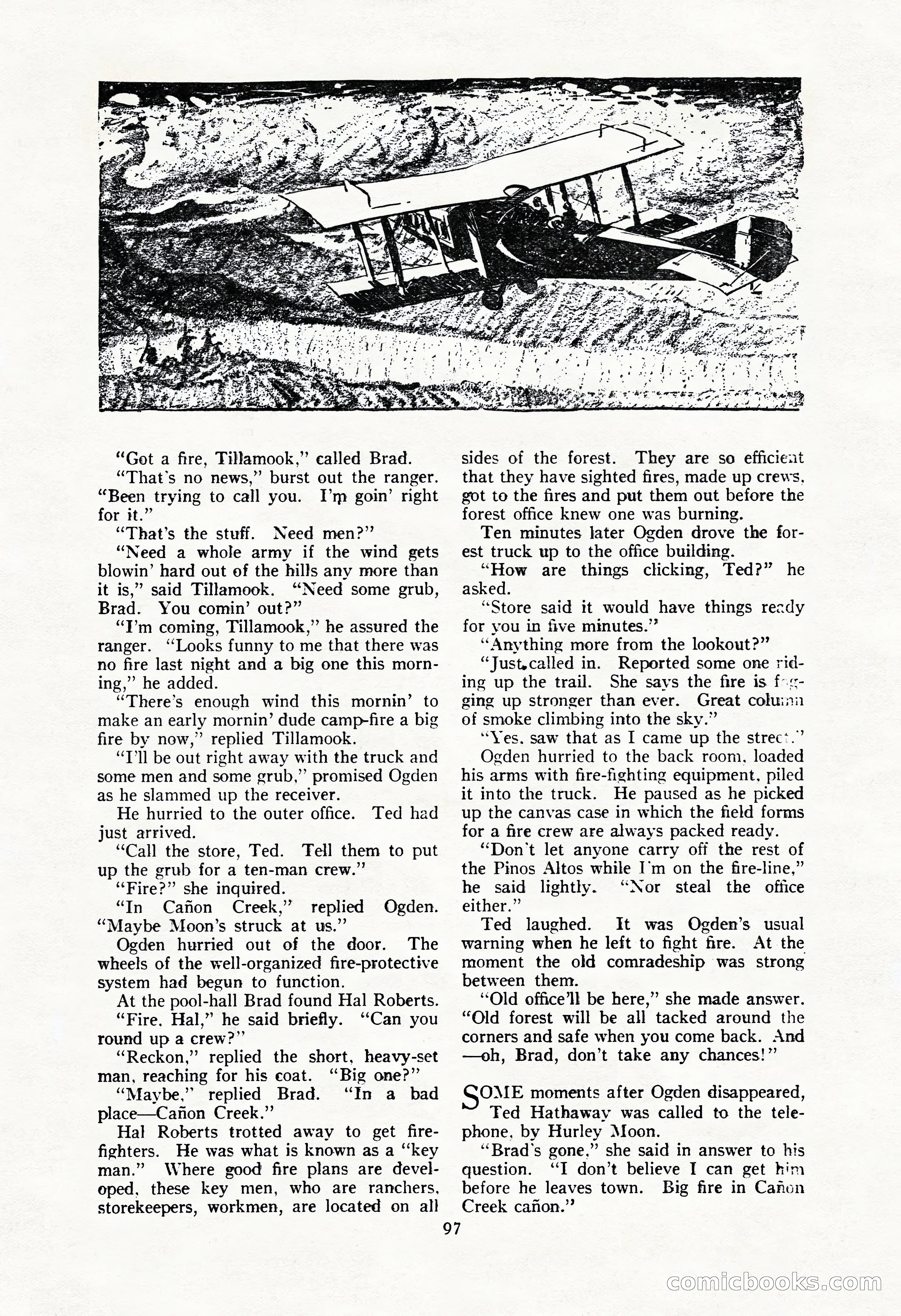 The Illustrated Blue Book Magazine, September 1928 — page 99 of 204