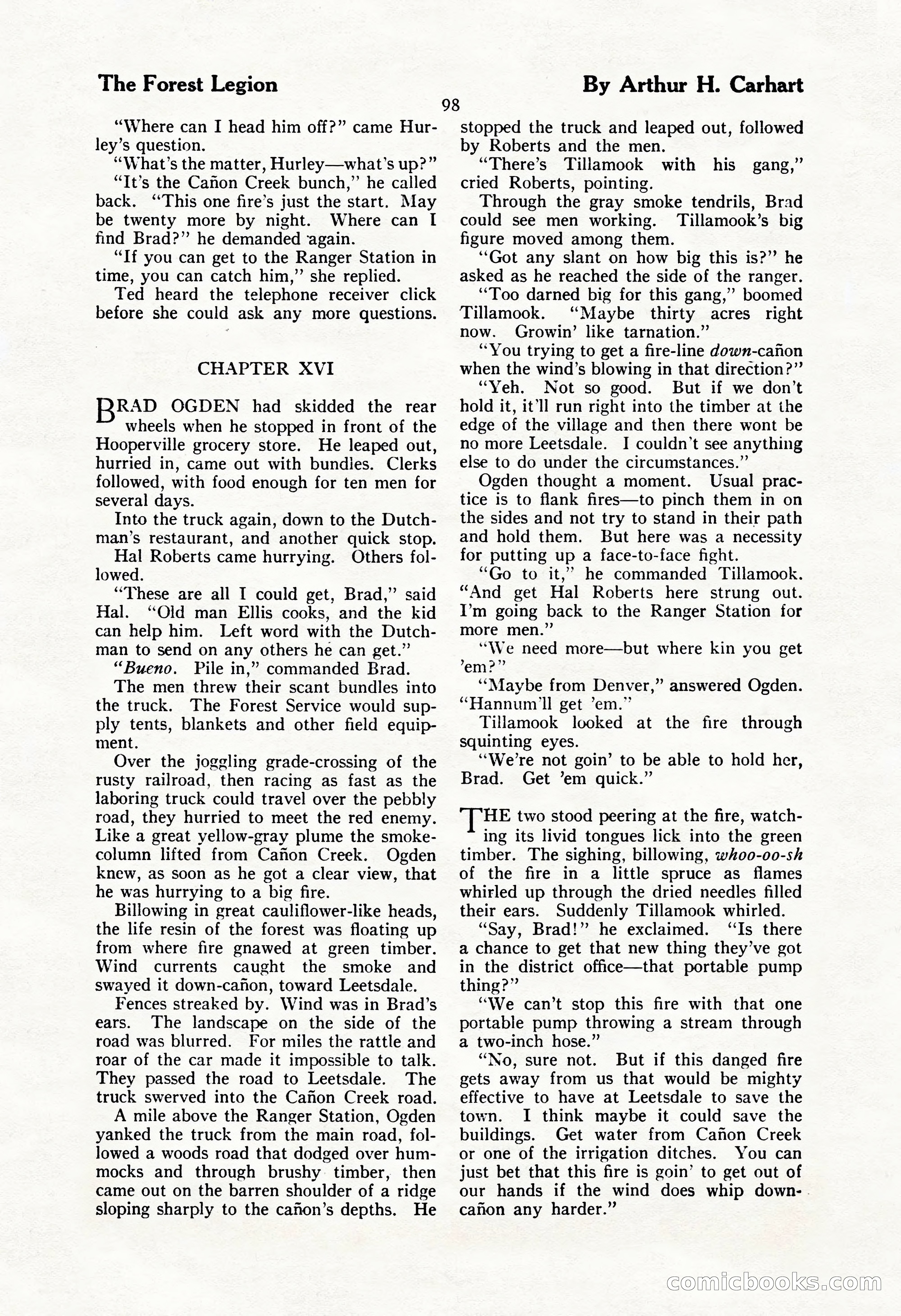 The Illustrated Blue Book Magazine, September 1928 — page 100 of 204