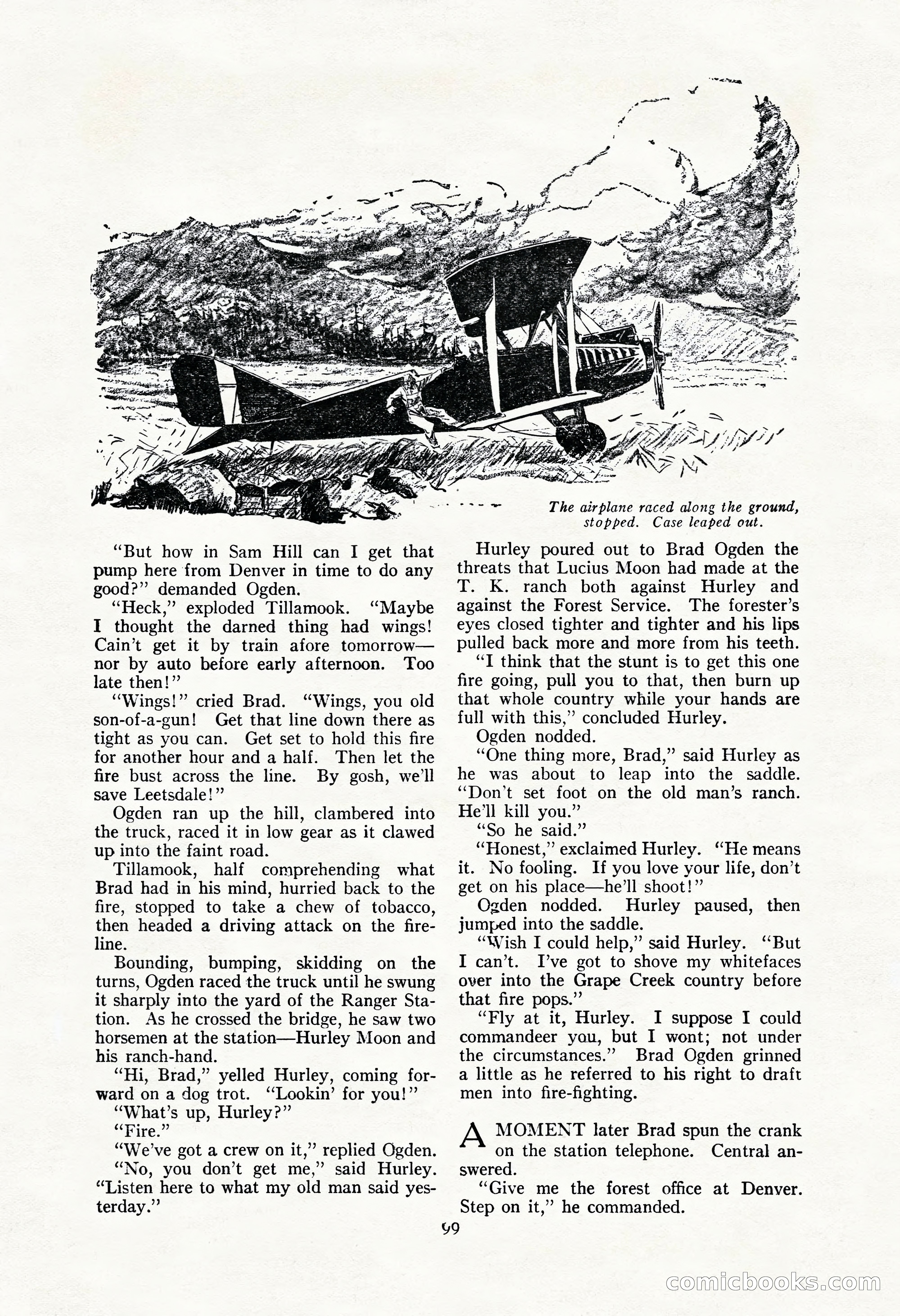 The Illustrated Blue Book Magazine, September 1928 — page 101 of 204