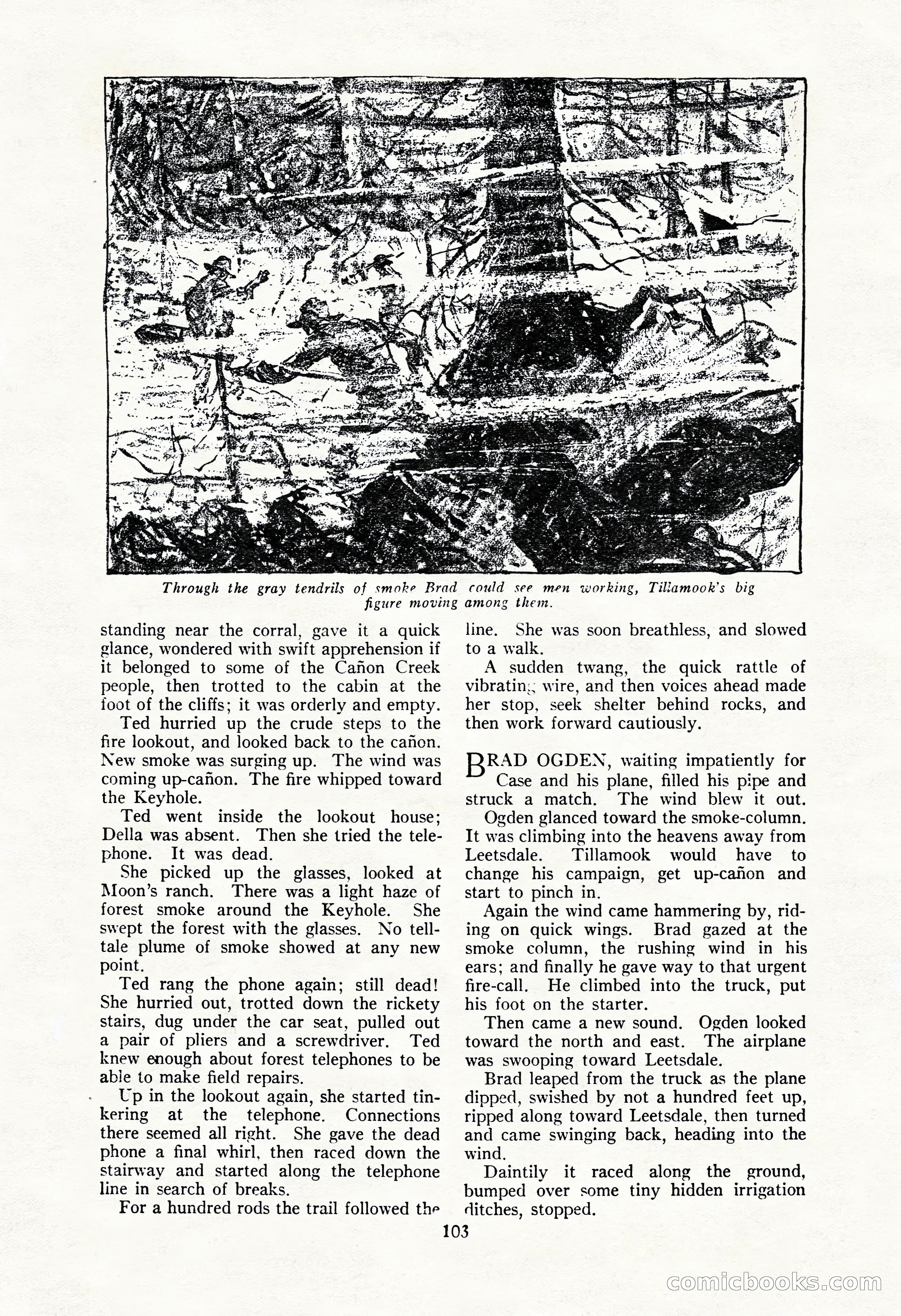 The Illustrated Blue Book Magazine, September 1928 — page 105 of 204