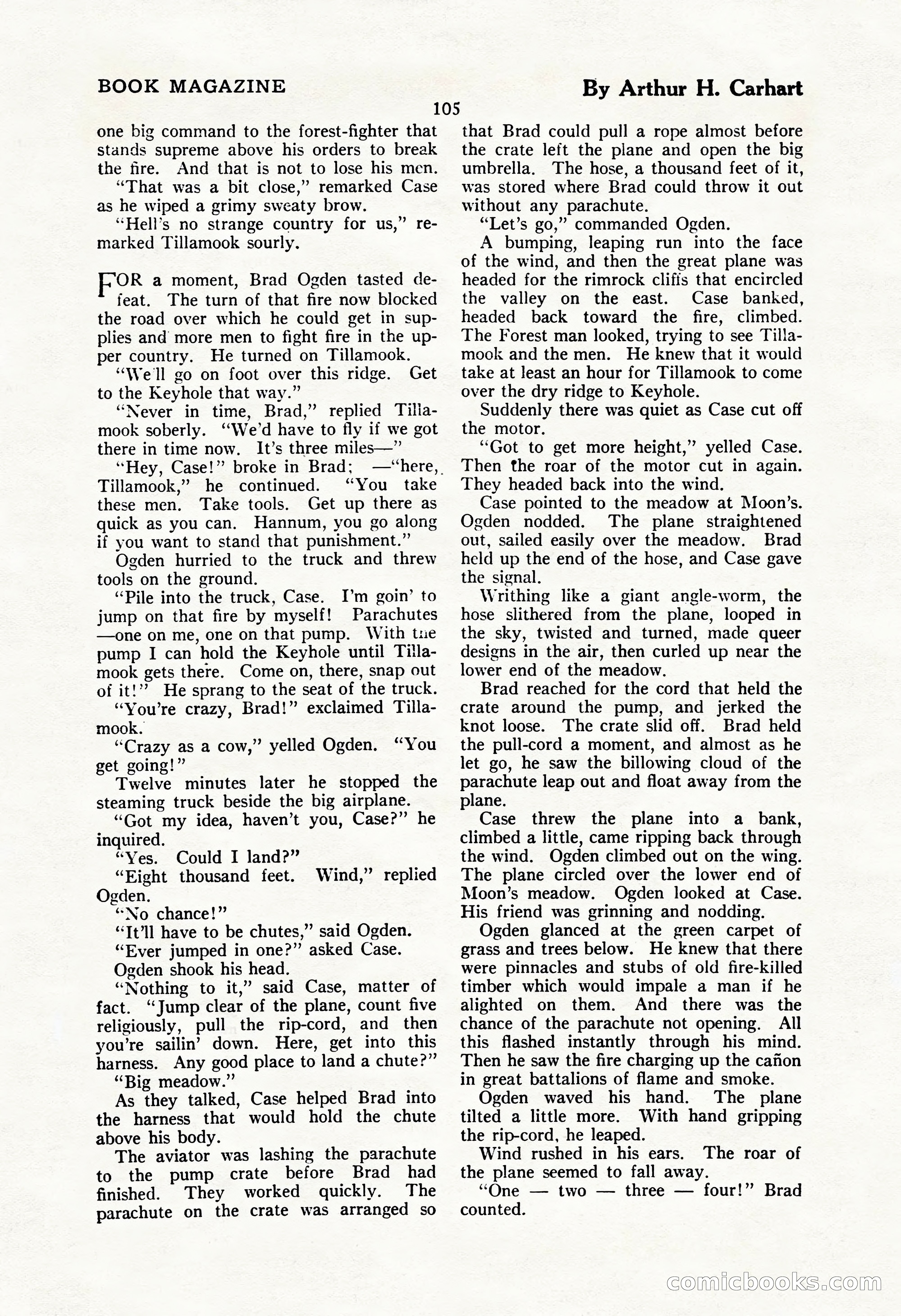 The Illustrated Blue Book Magazine, September 1928 — page 107 of 204