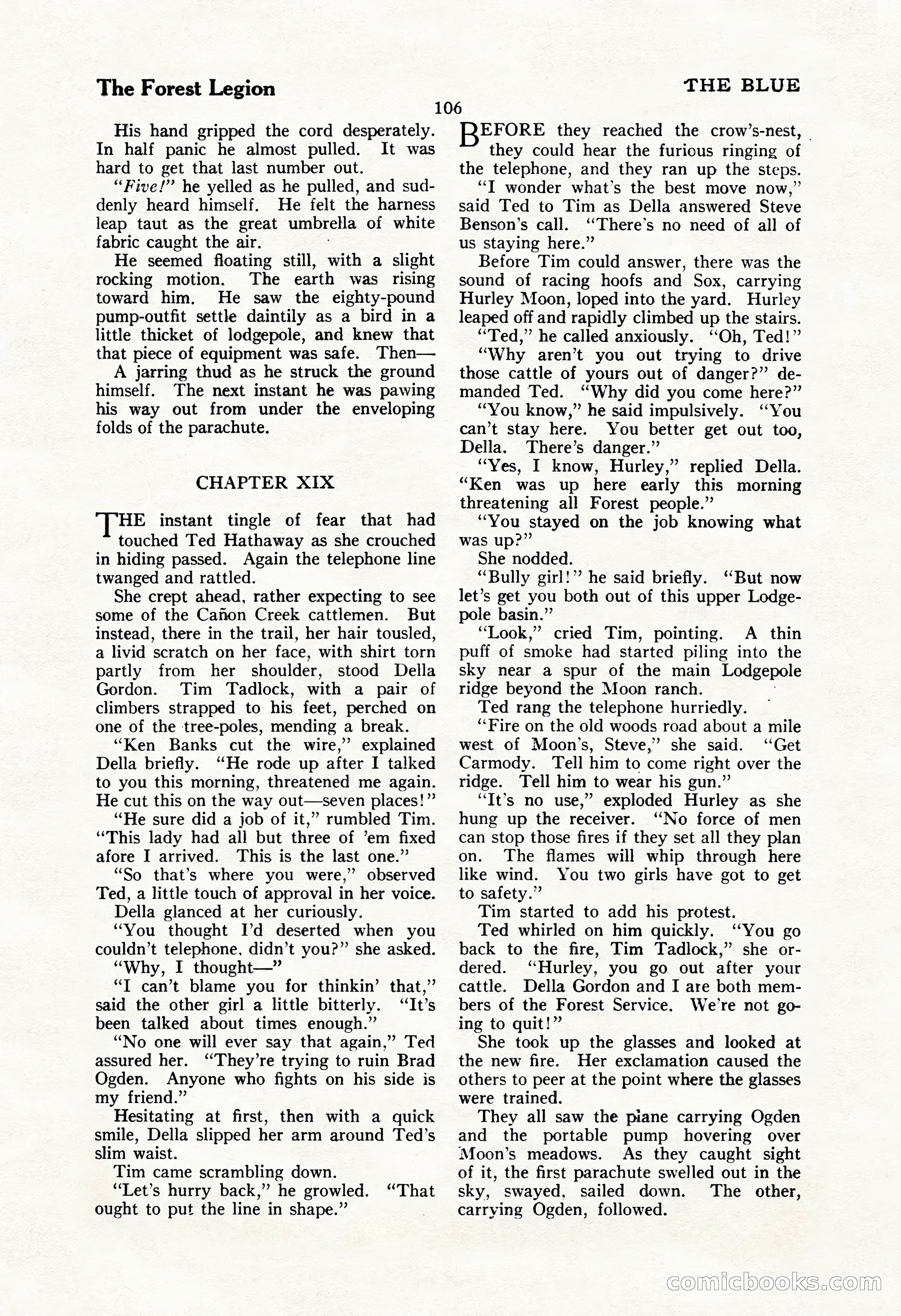 The Illustrated Blue Book Magazine, September 1928 — page 108 of 204