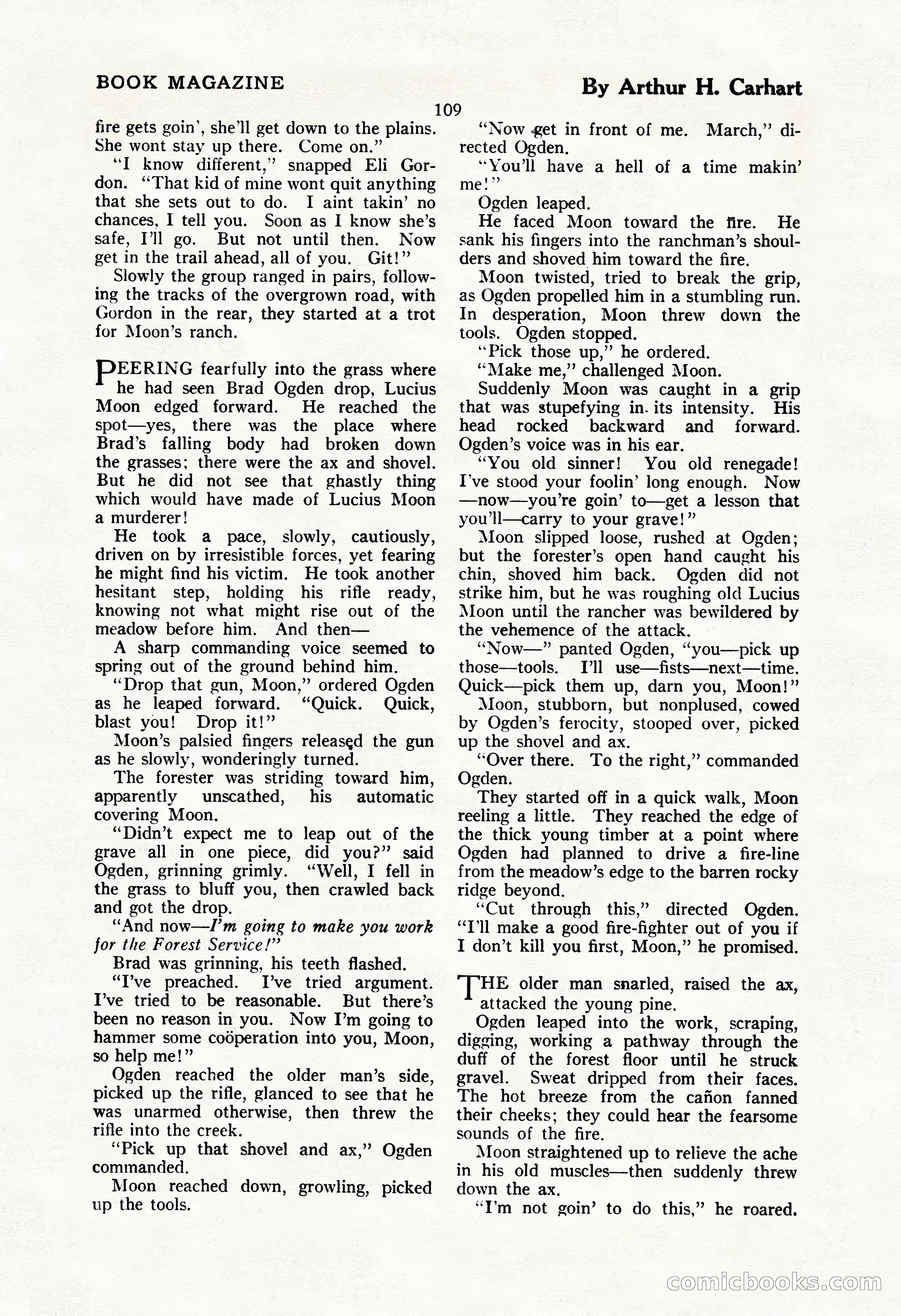 The Illustrated Blue Book Magazine, September 1928 — page 111 of 204
