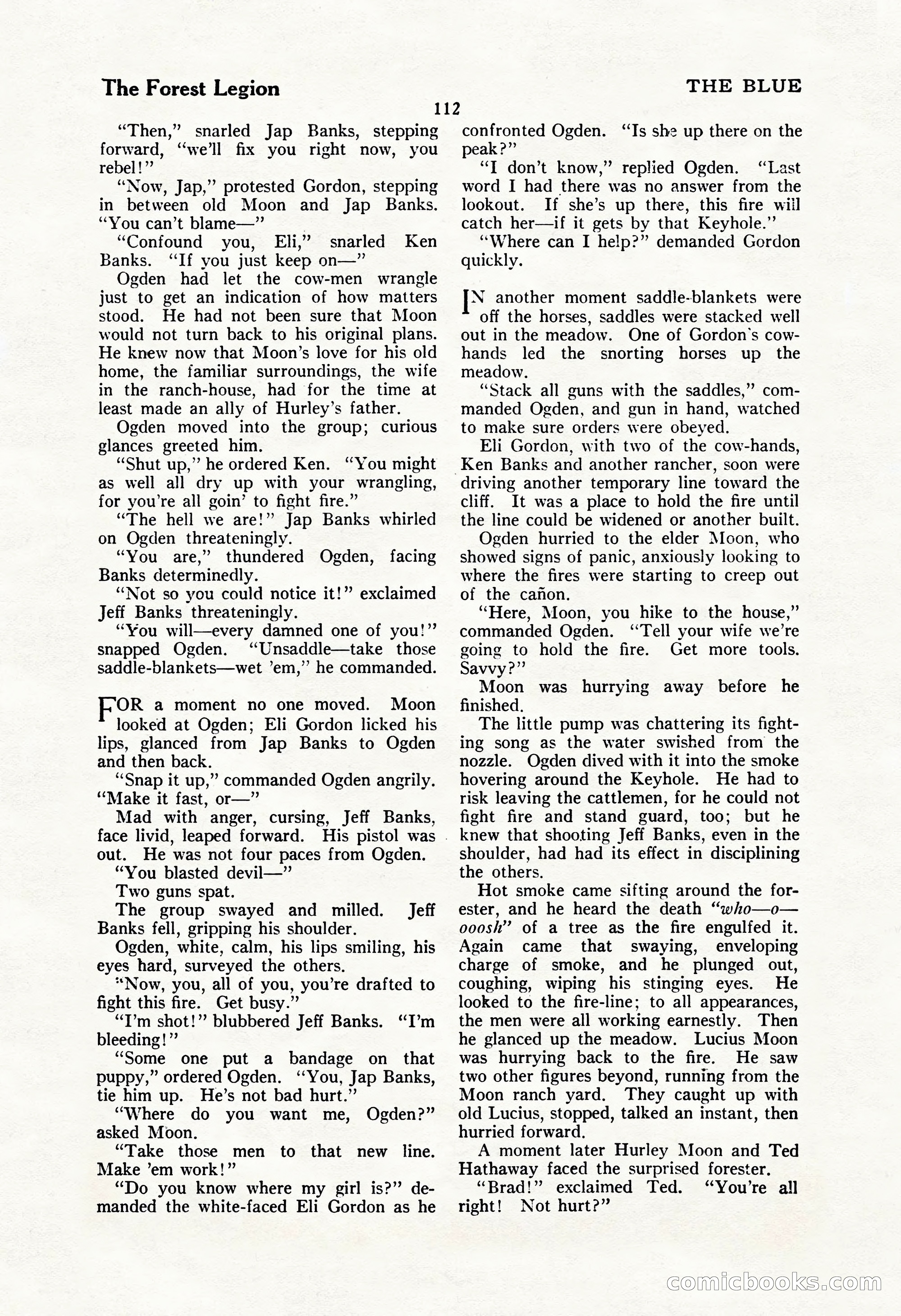 The Illustrated Blue Book Magazine, September 1928 — page 114 of 204