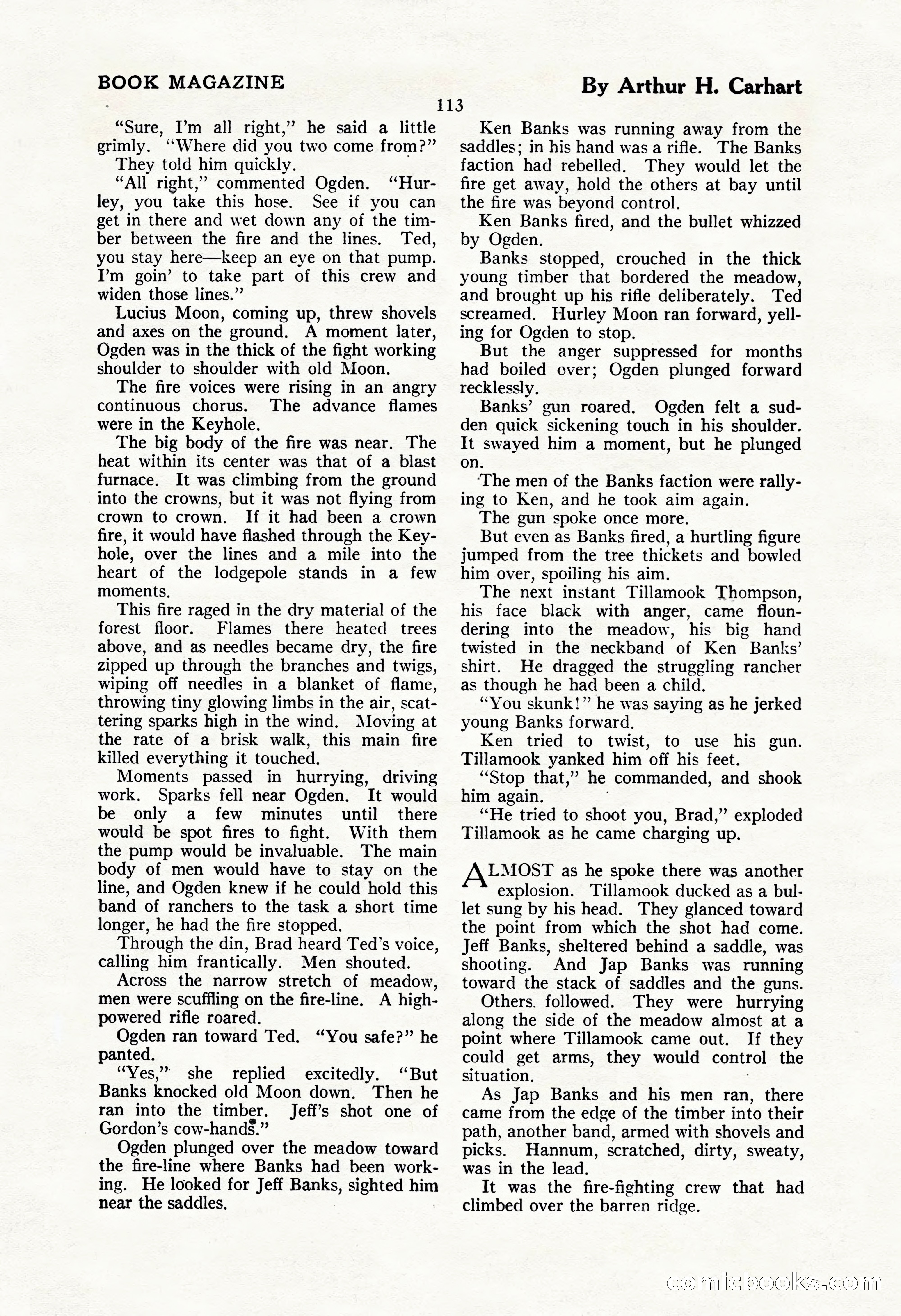 The Illustrated Blue Book Magazine, September 1928 — page 115 of 204