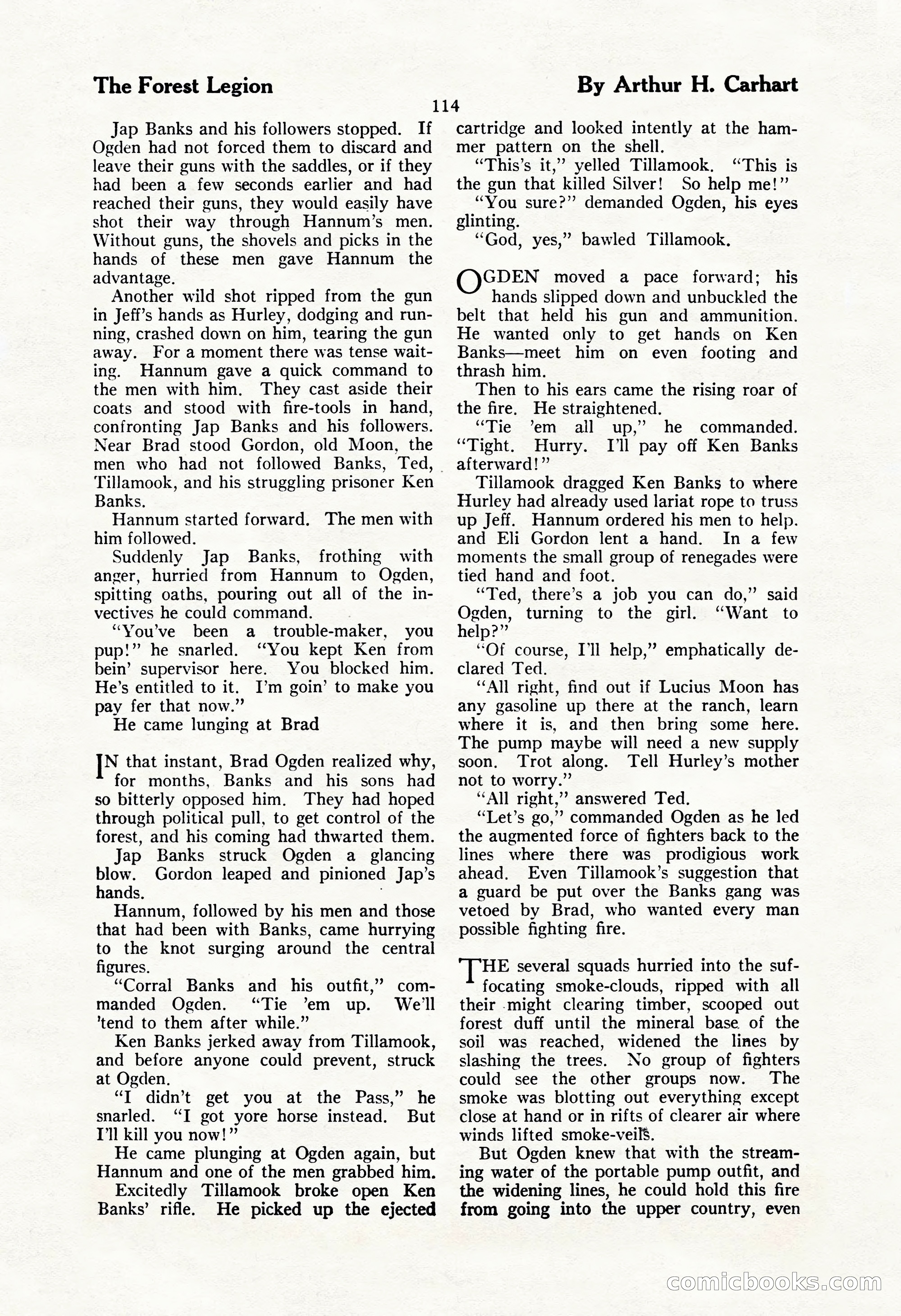 The Illustrated Blue Book Magazine, September 1928 — page 116 of 204
