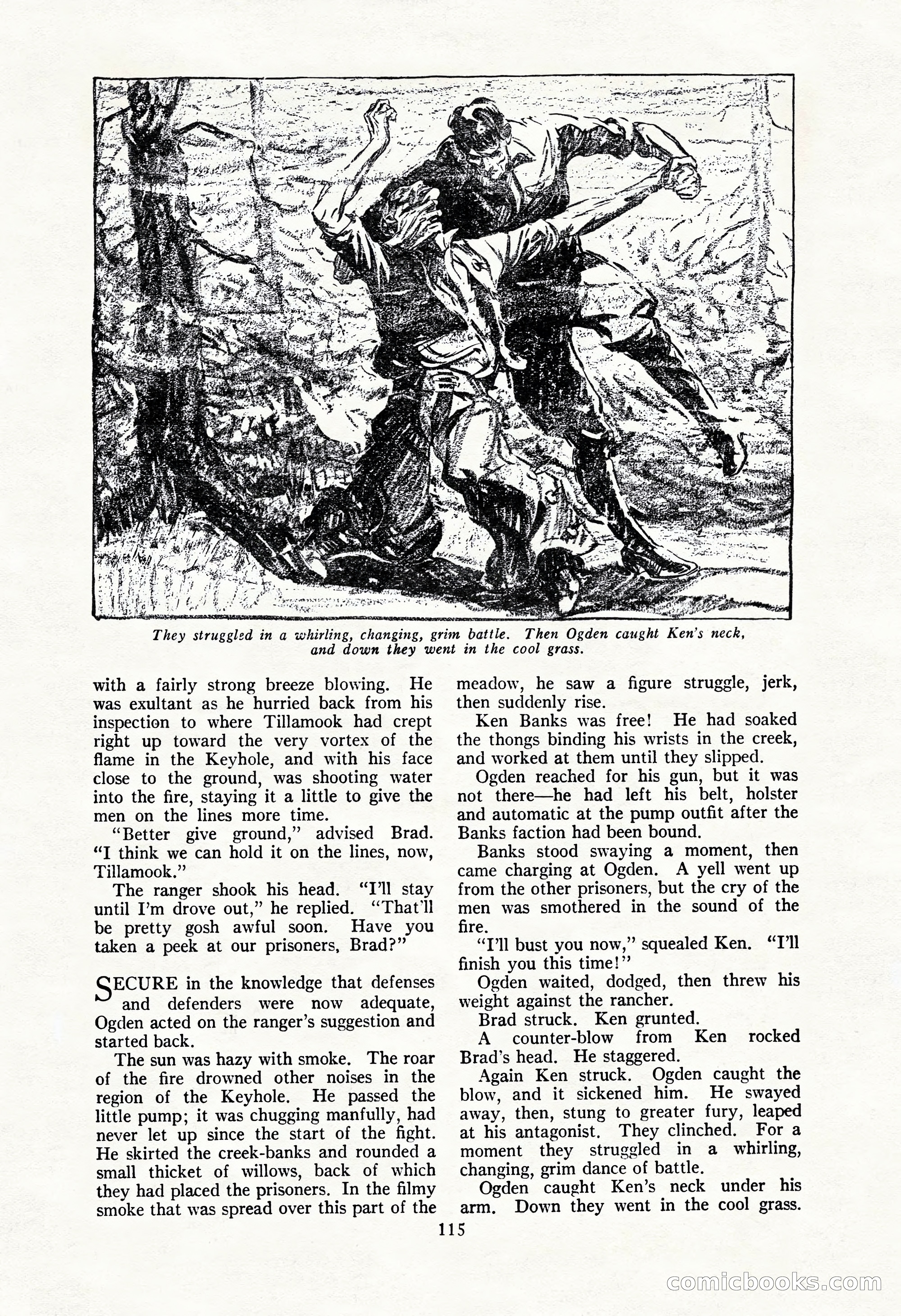 The Illustrated Blue Book Magazine, September 1928 — page 117 of 204