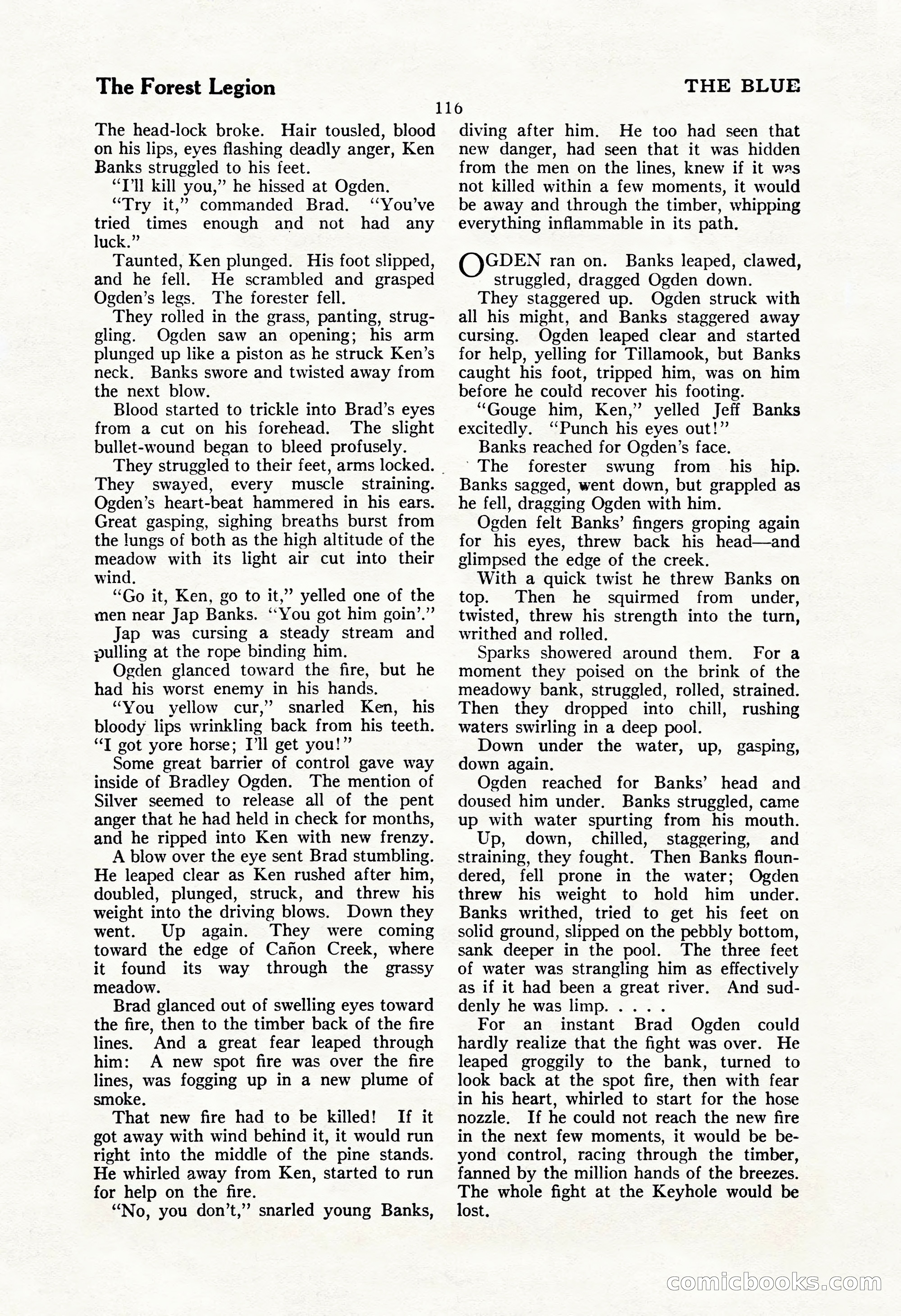 The Illustrated Blue Book Magazine, September 1928 — page 118 of 204