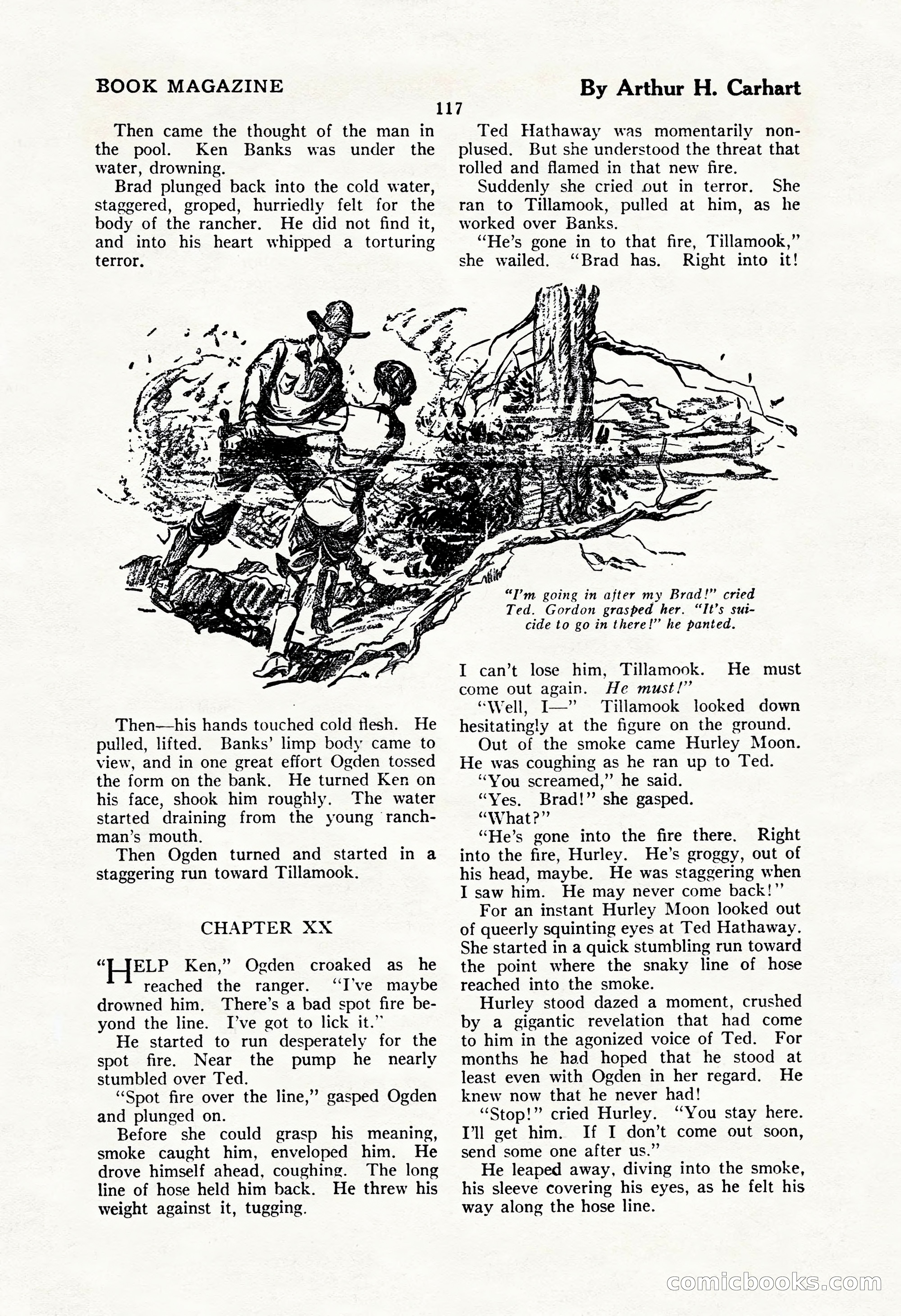 The Illustrated Blue Book Magazine, September 1928 — page 119 of 204