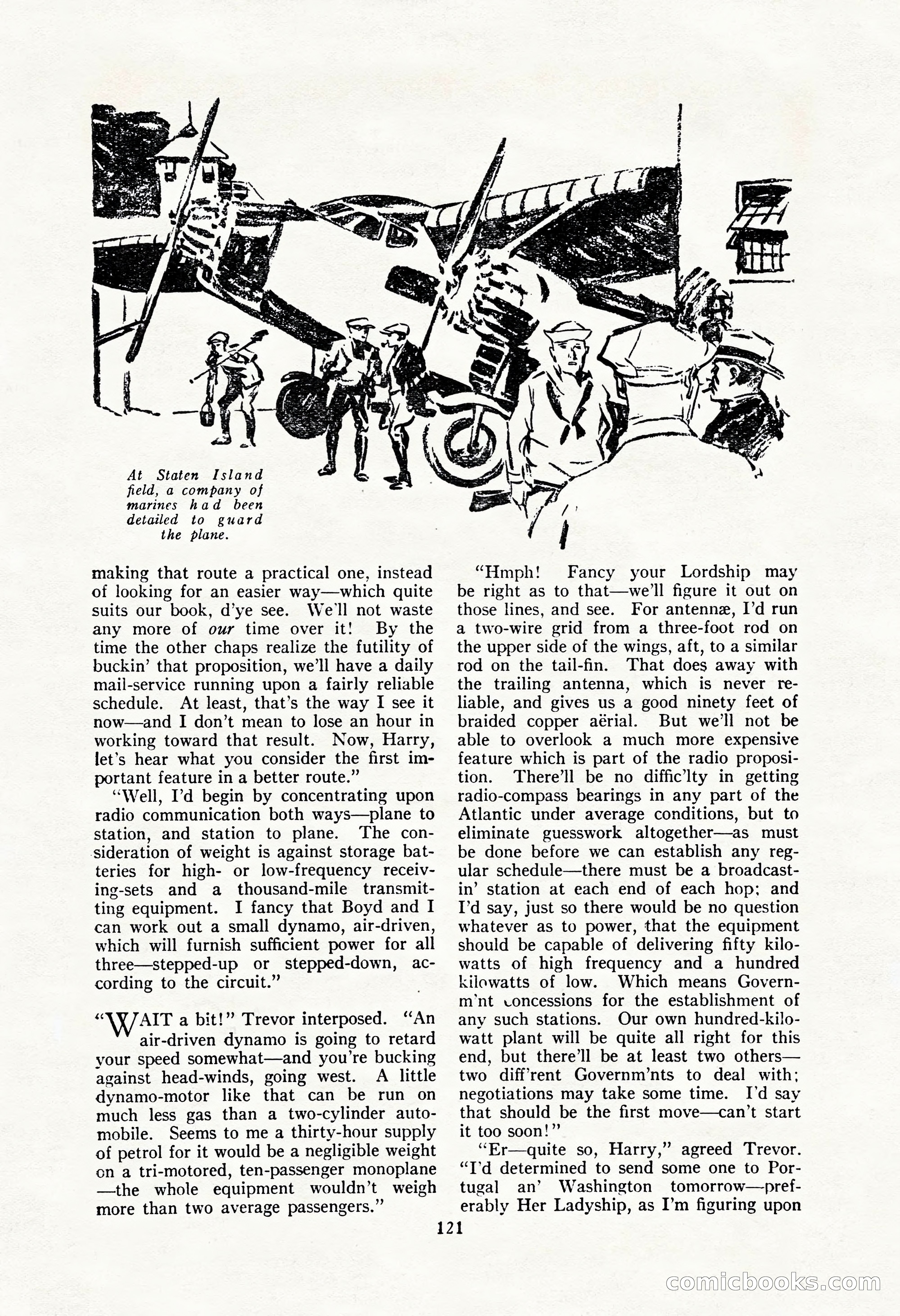 The Illustrated Blue Book Magazine, September 1928 — page 123 of 204