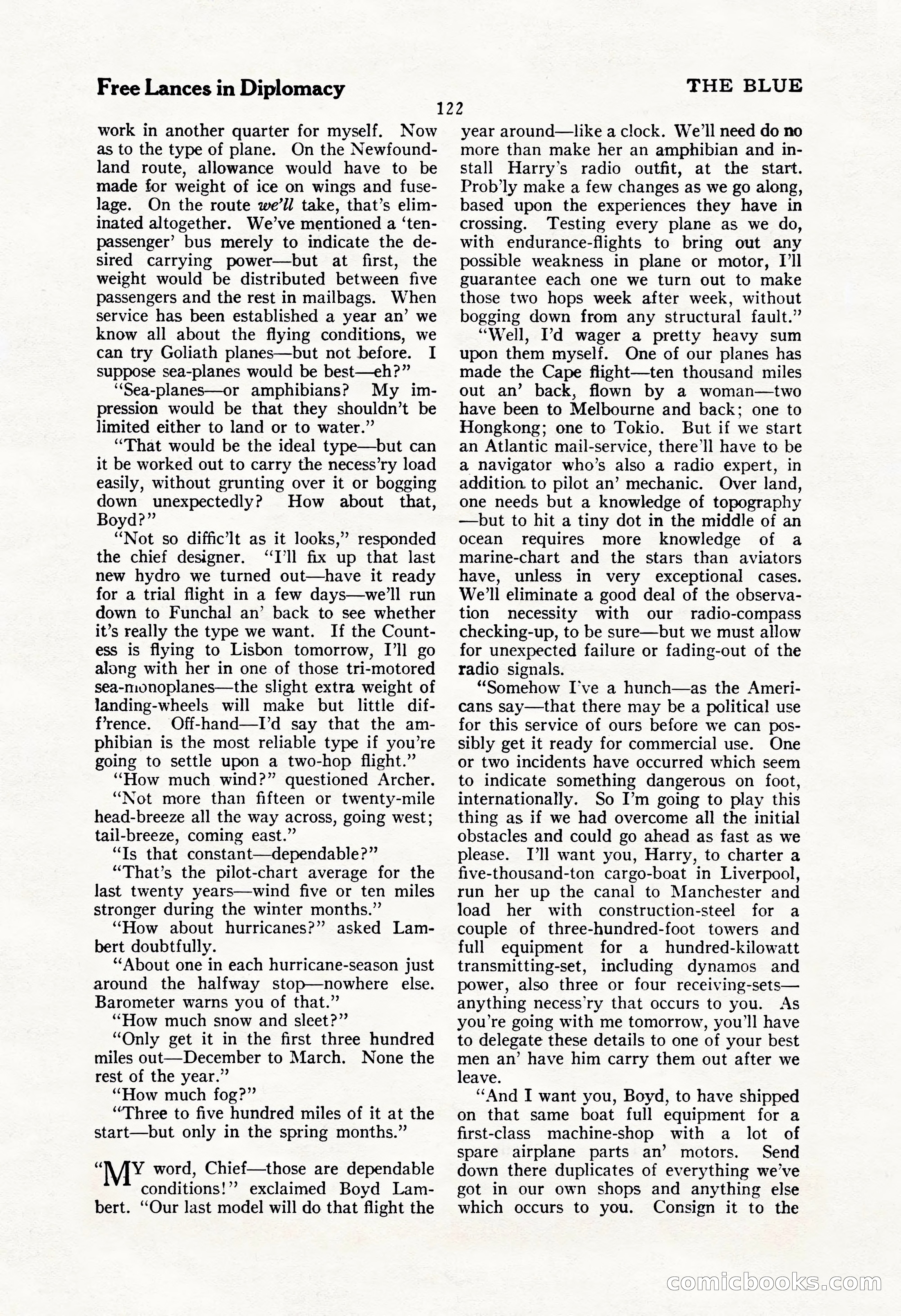 The Illustrated Blue Book Magazine, September 1928 — page 124 of 204