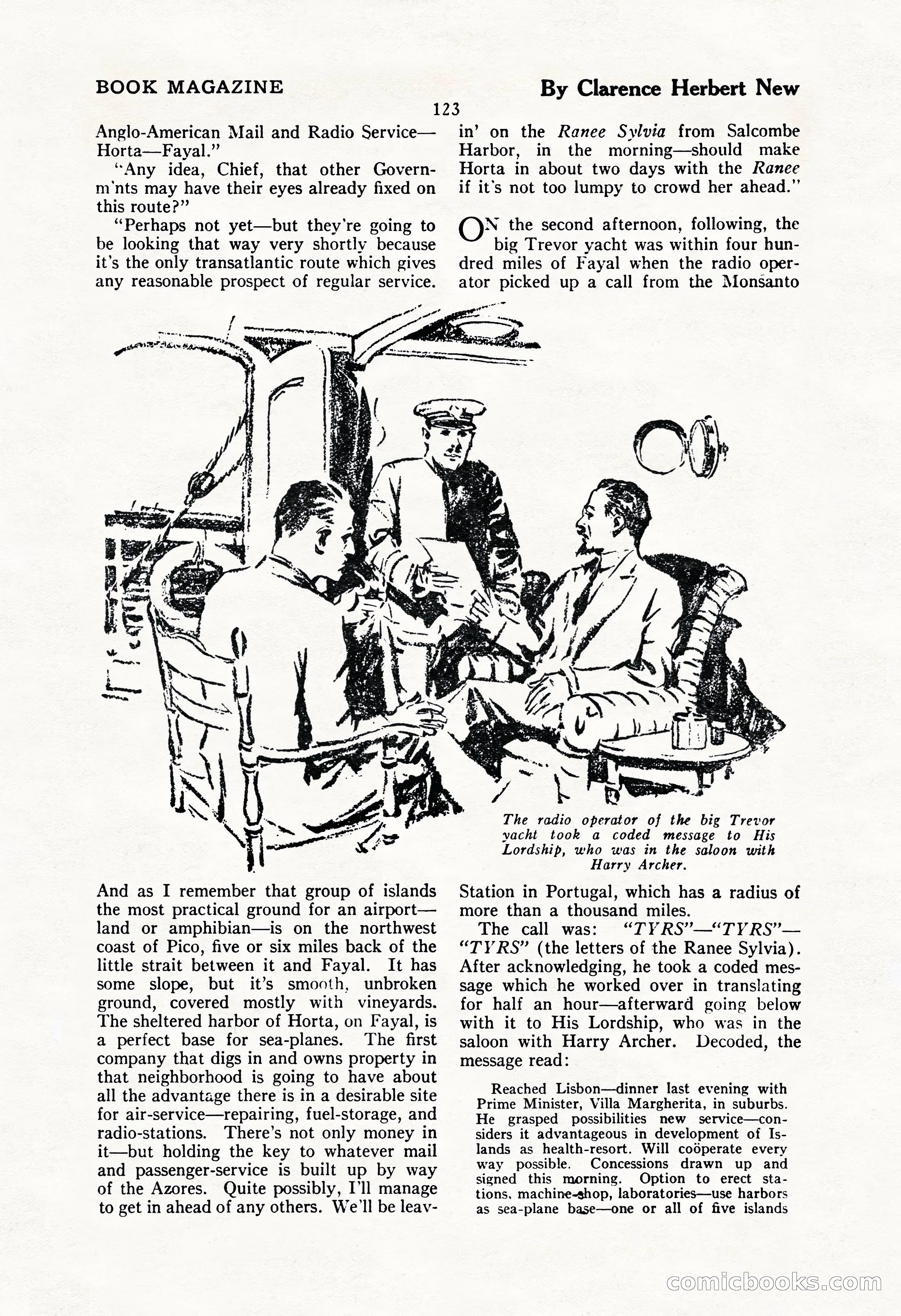 The Illustrated Blue Book Magazine, September 1928 — page 125 of 204
