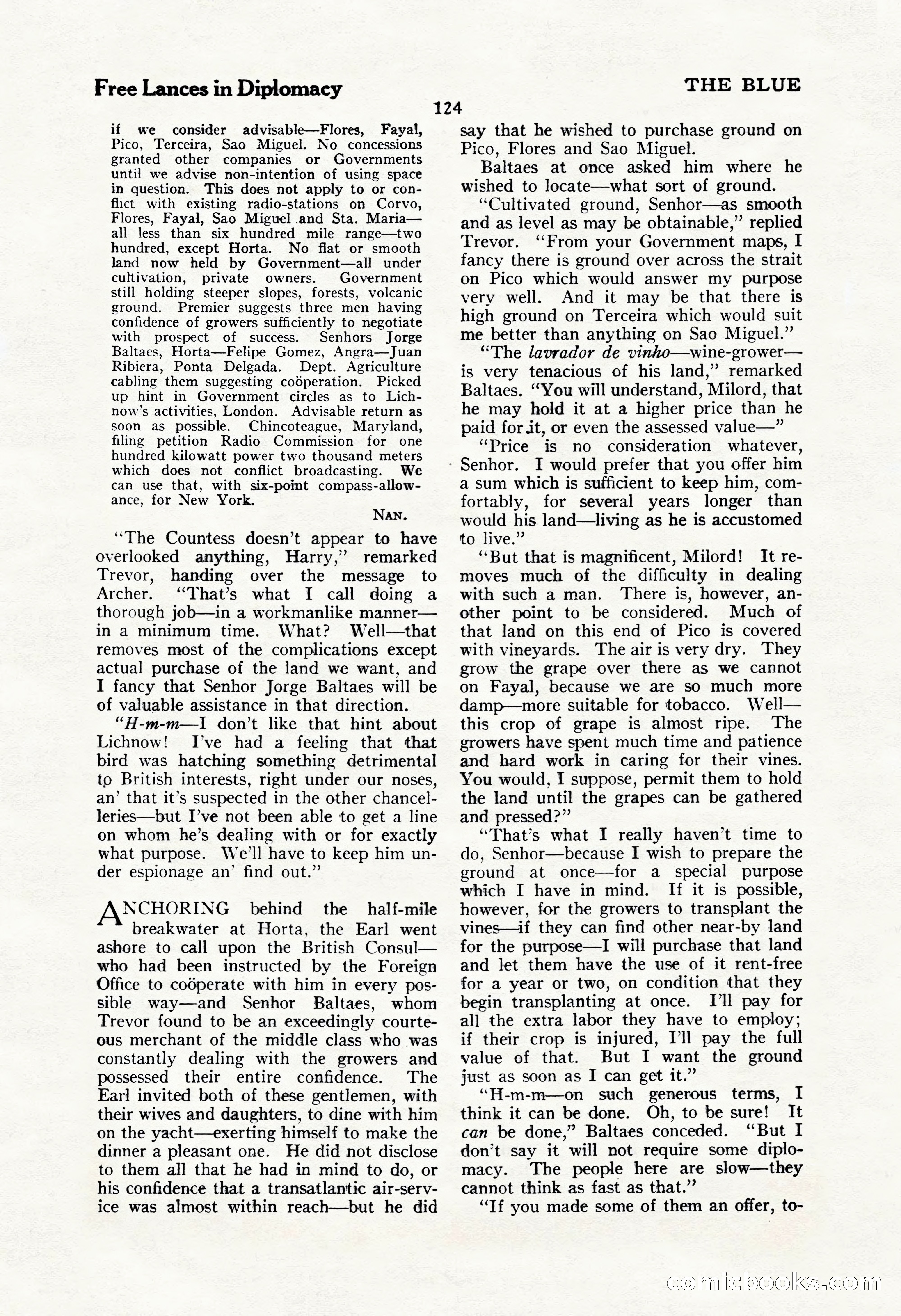 The Illustrated Blue Book Magazine, September 1928 — page 126 of 204