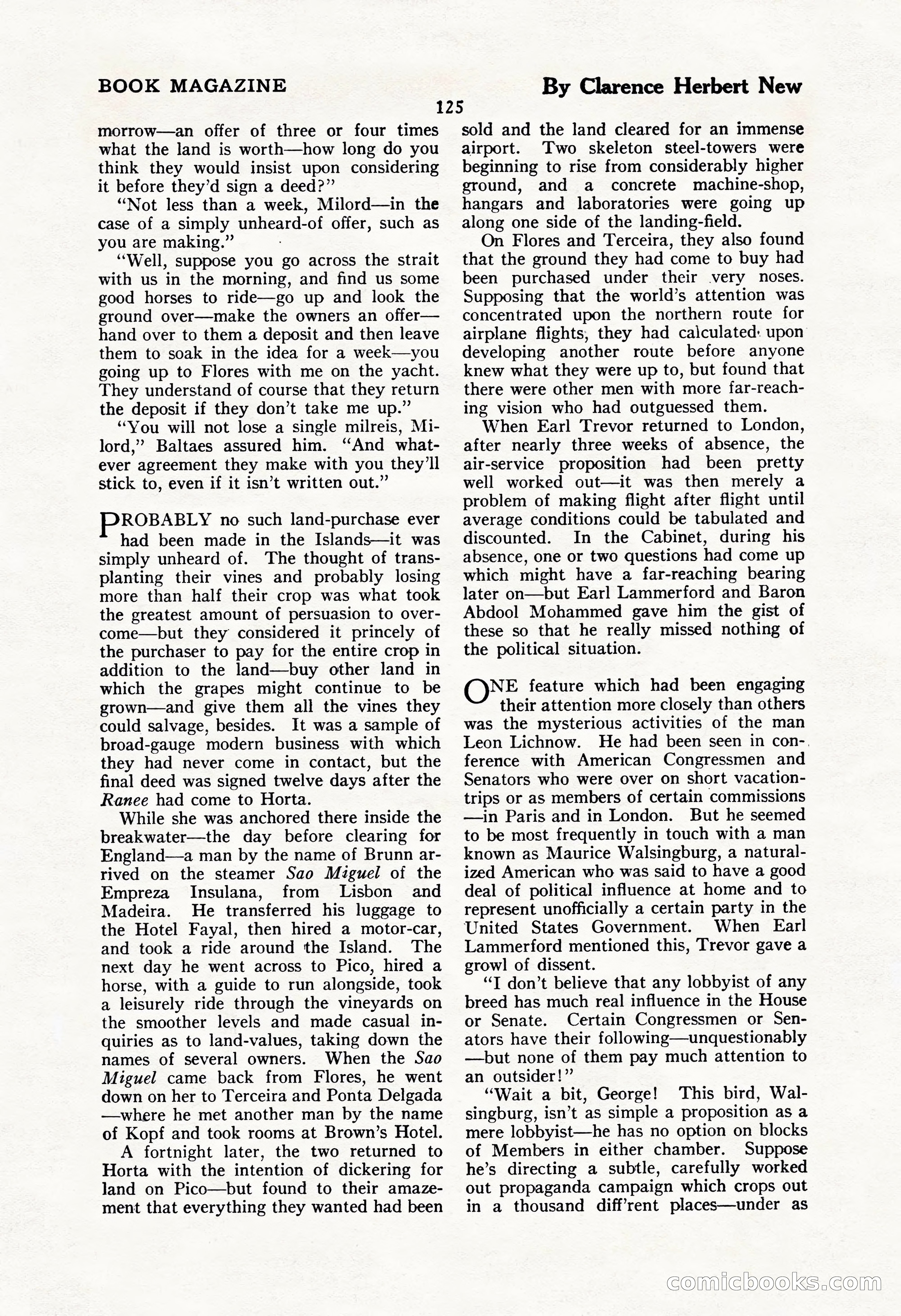 The Illustrated Blue Book Magazine, September 1928 — page 127 of 204