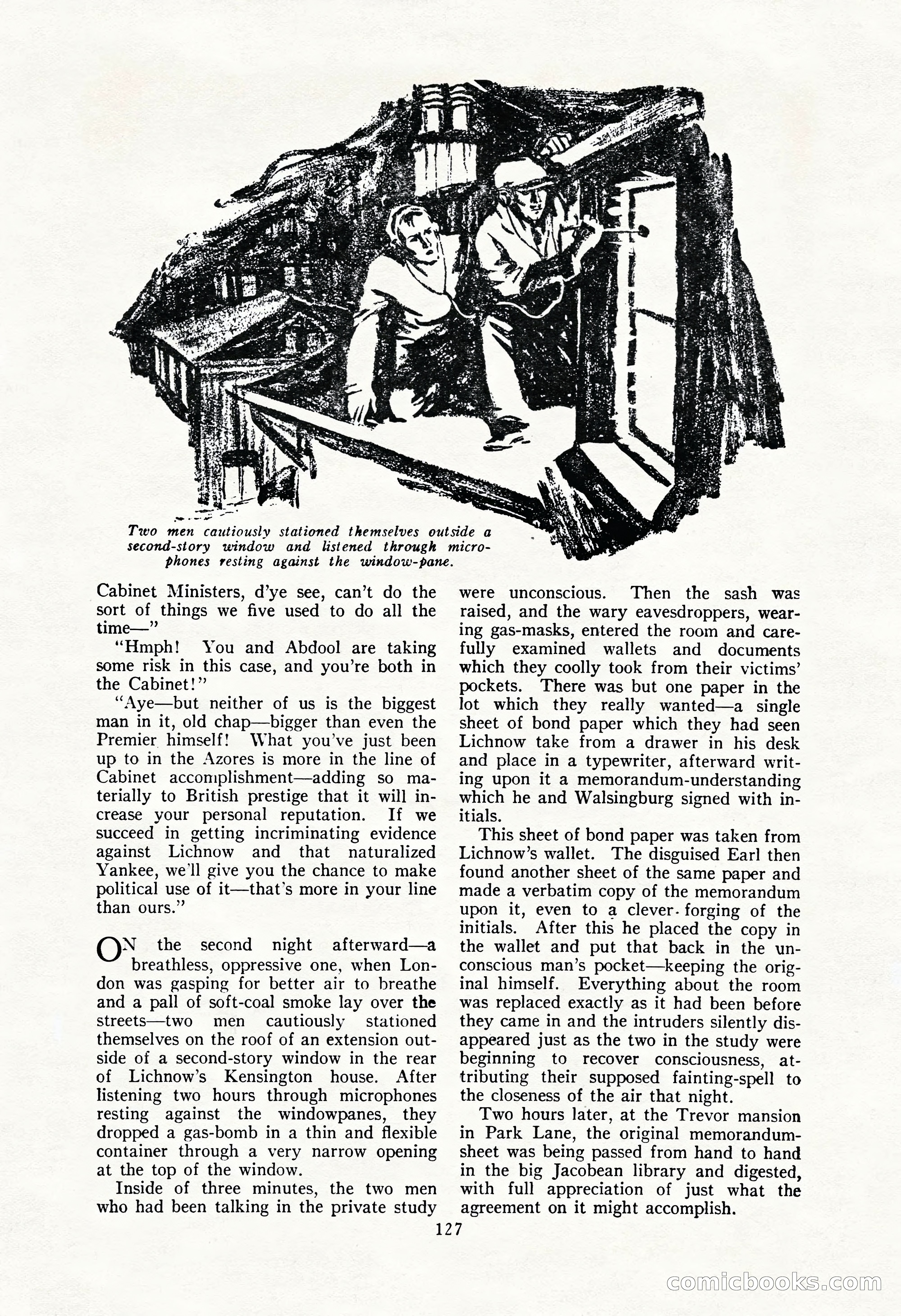 The Illustrated Blue Book Magazine, September 1928 — page 129 of 204