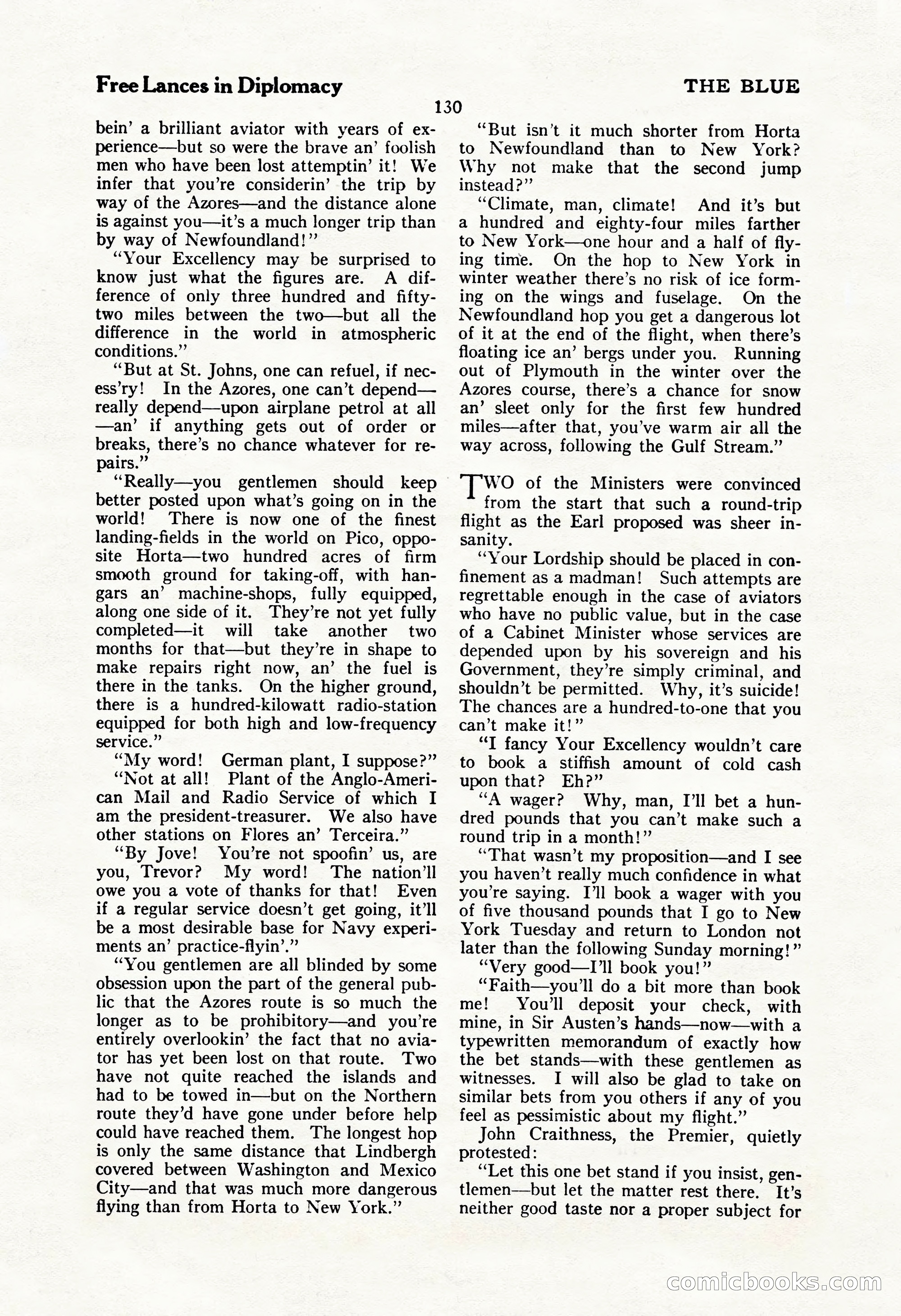The Illustrated Blue Book Magazine, September 1928 — page 132 of 204