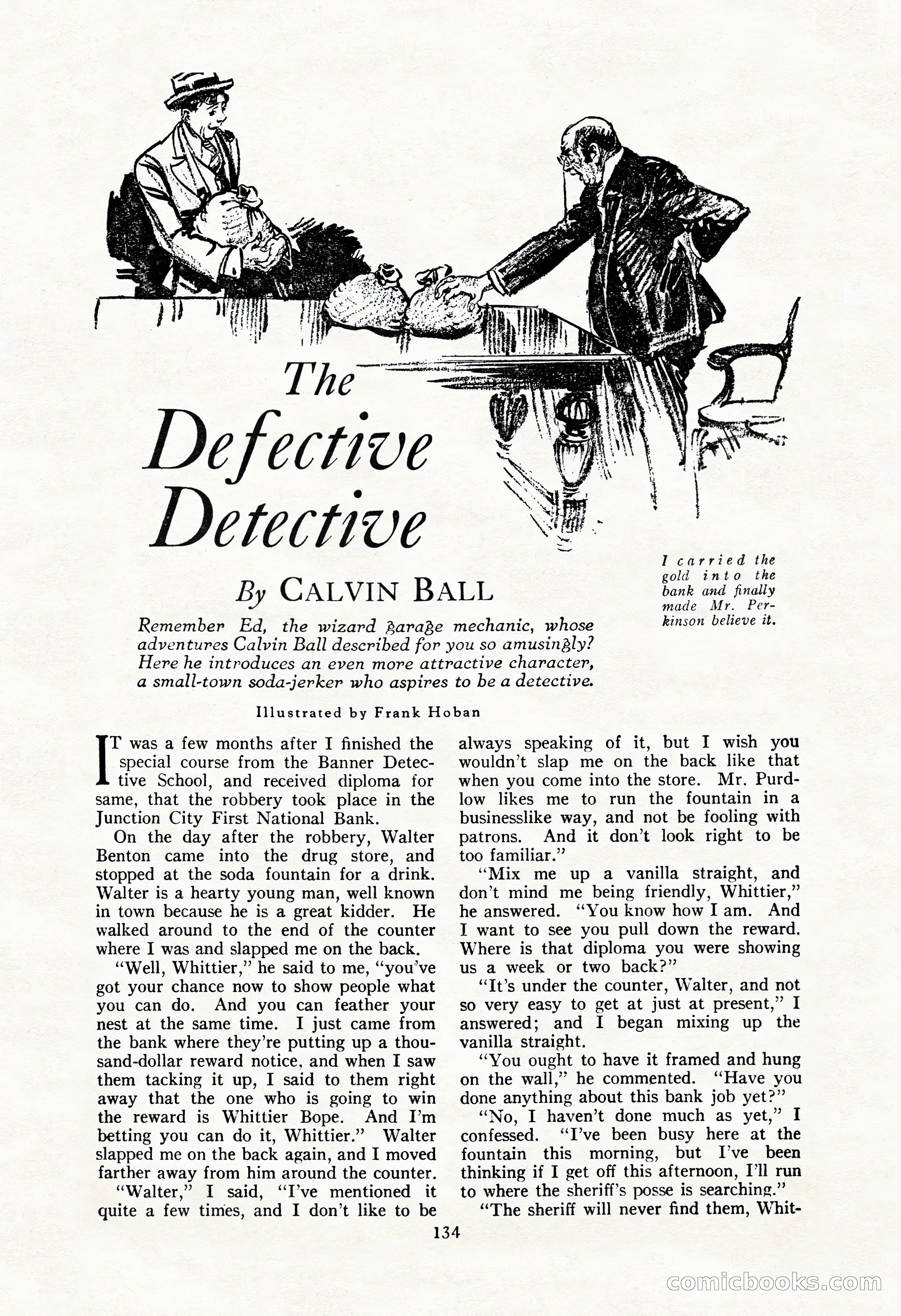 The Illustrated Blue Book Magazine, September 1928 — page 136 of 204