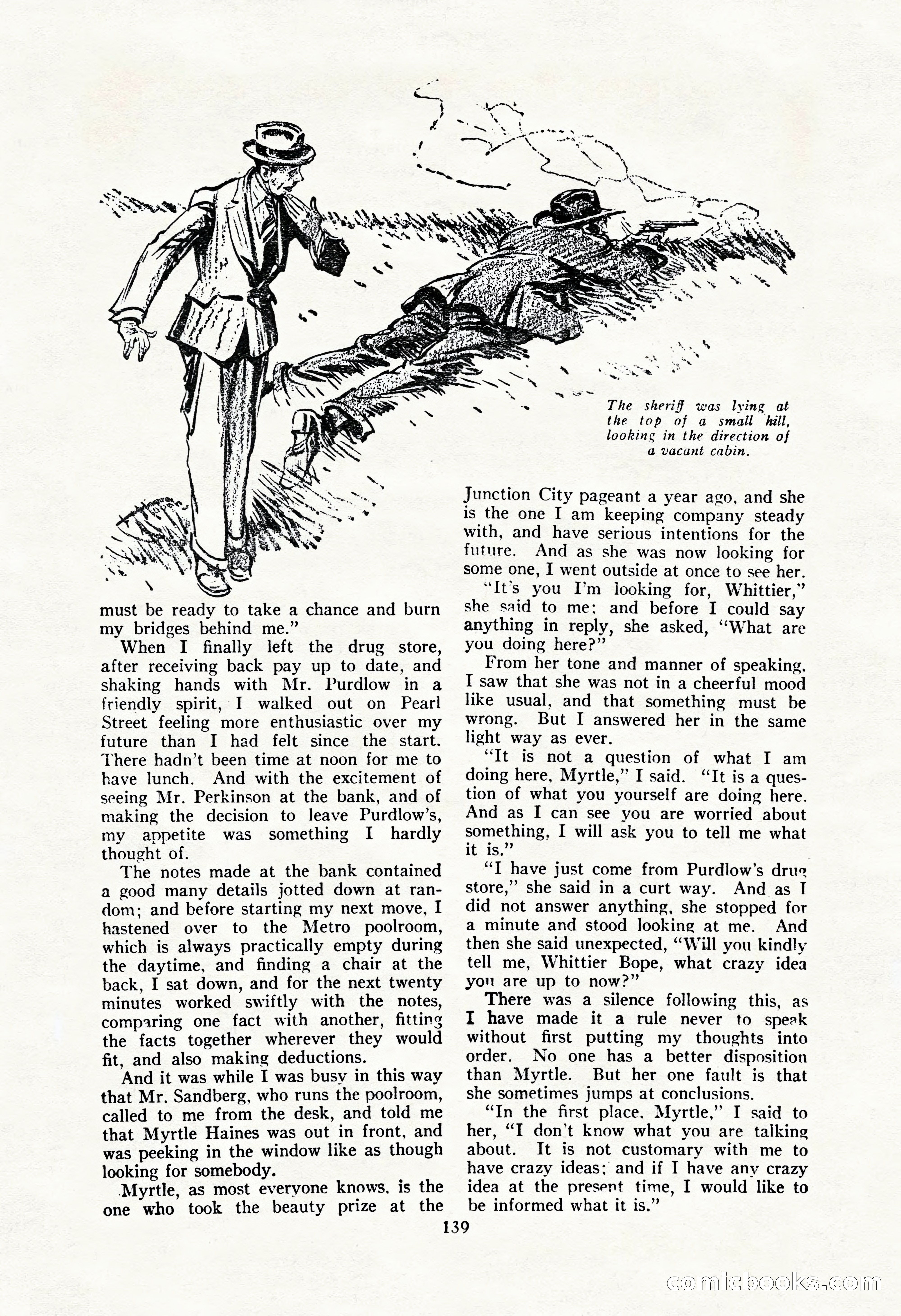 The Illustrated Blue Book Magazine, September 1928 — page 141 of 204