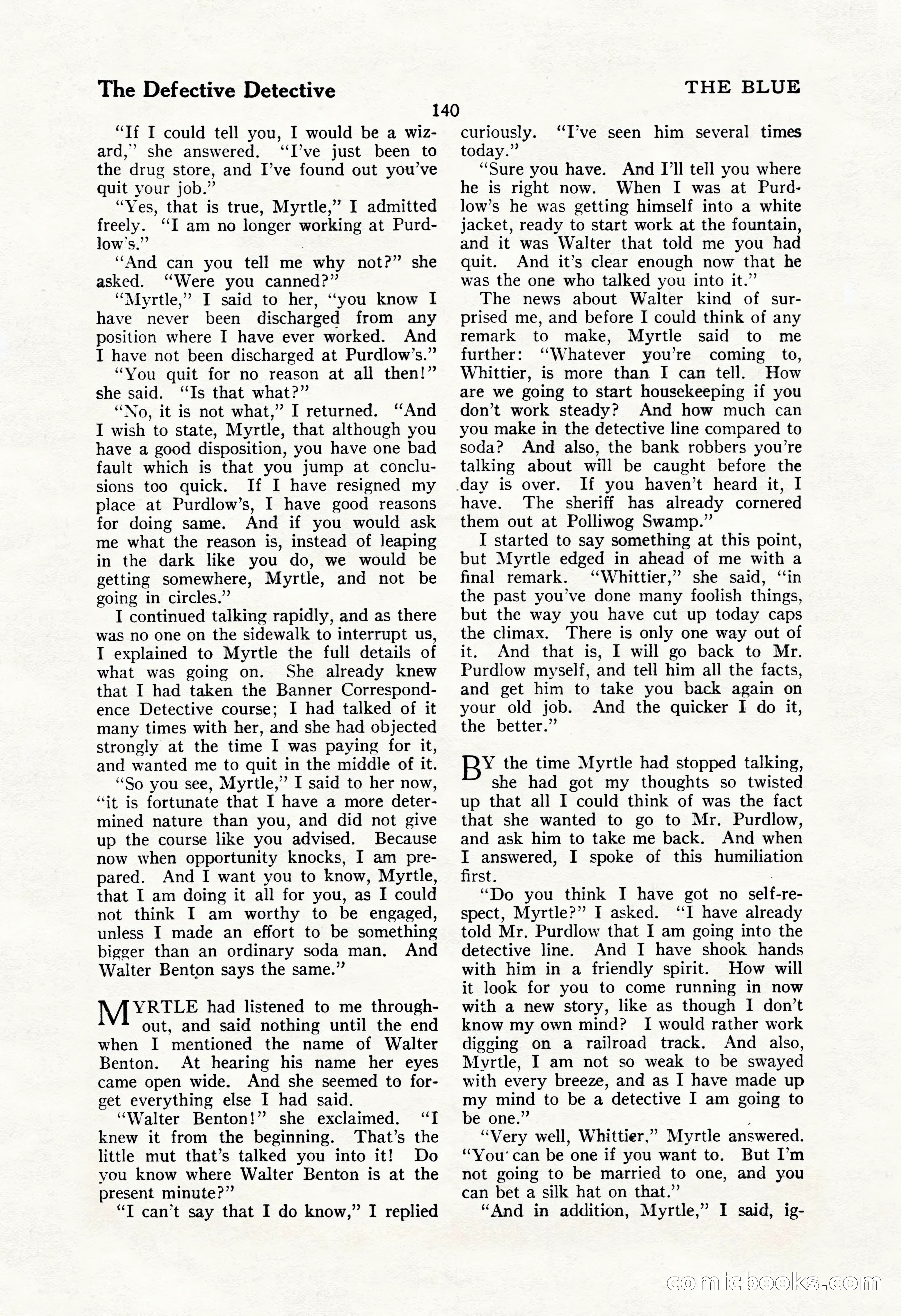 The Illustrated Blue Book Magazine, September 1928 — page 142 of 204