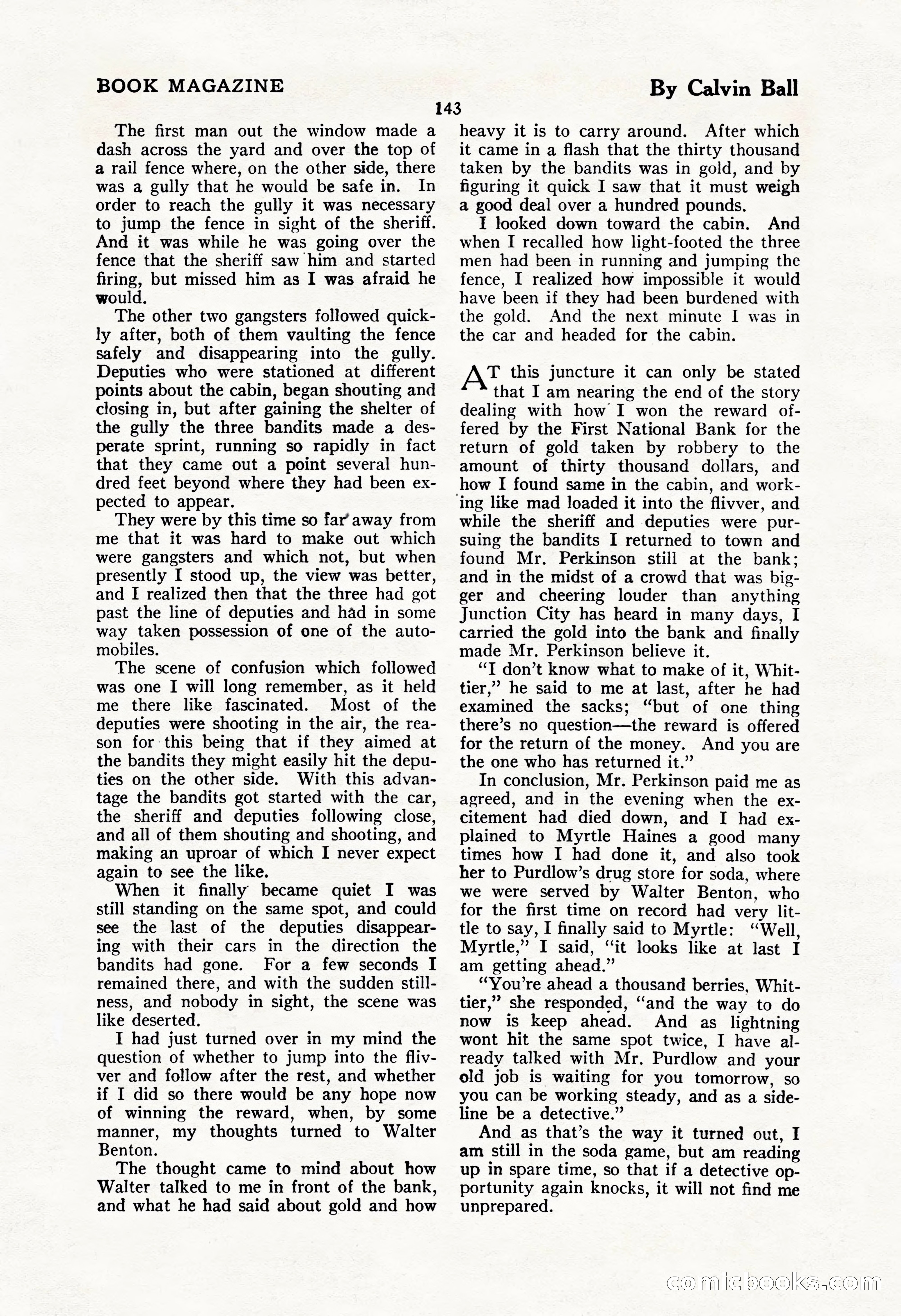 The Illustrated Blue Book Magazine, September 1928 — page 145 of 204