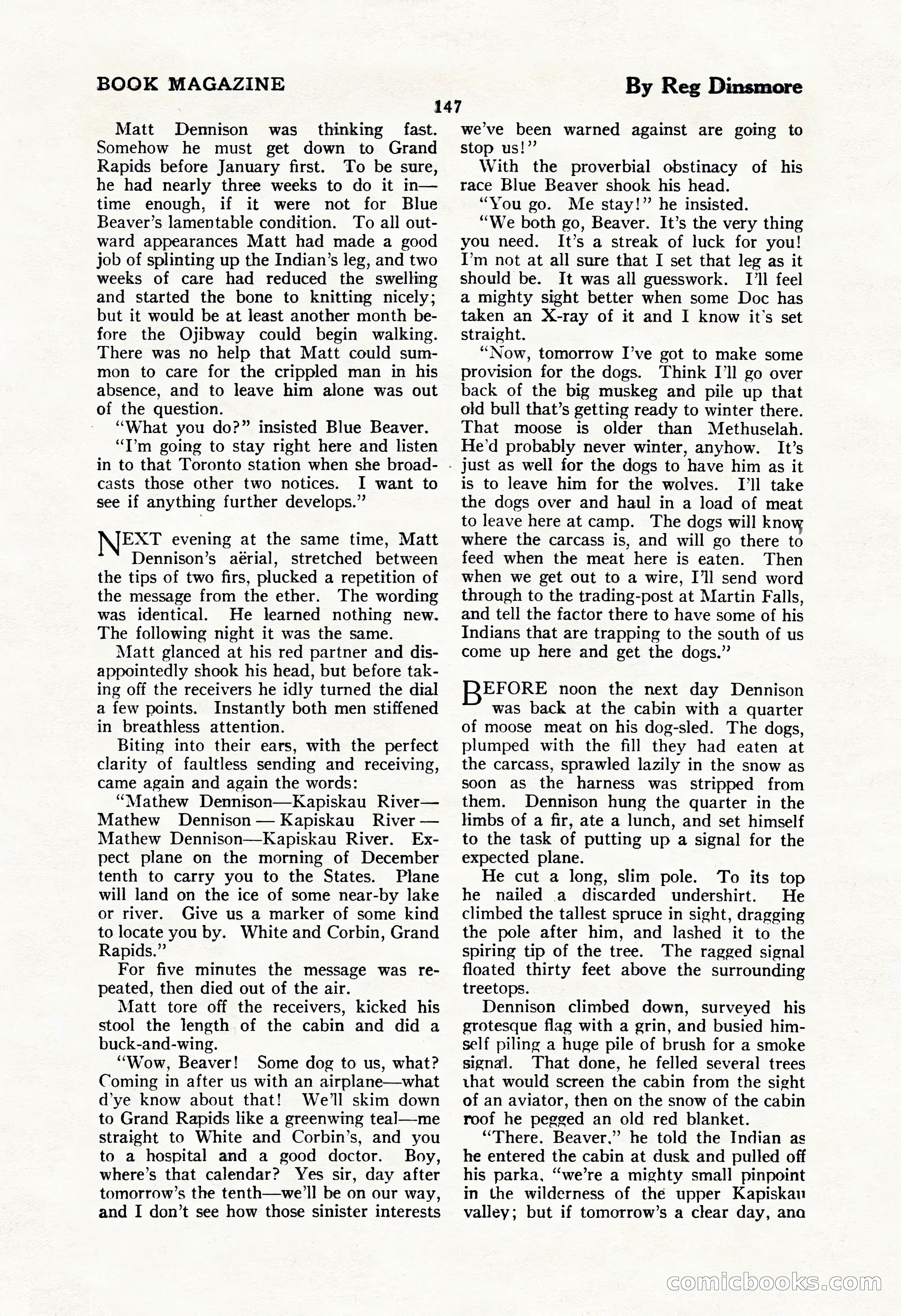 The Illustrated Blue Book Magazine, September 1928 — page 149 of 204