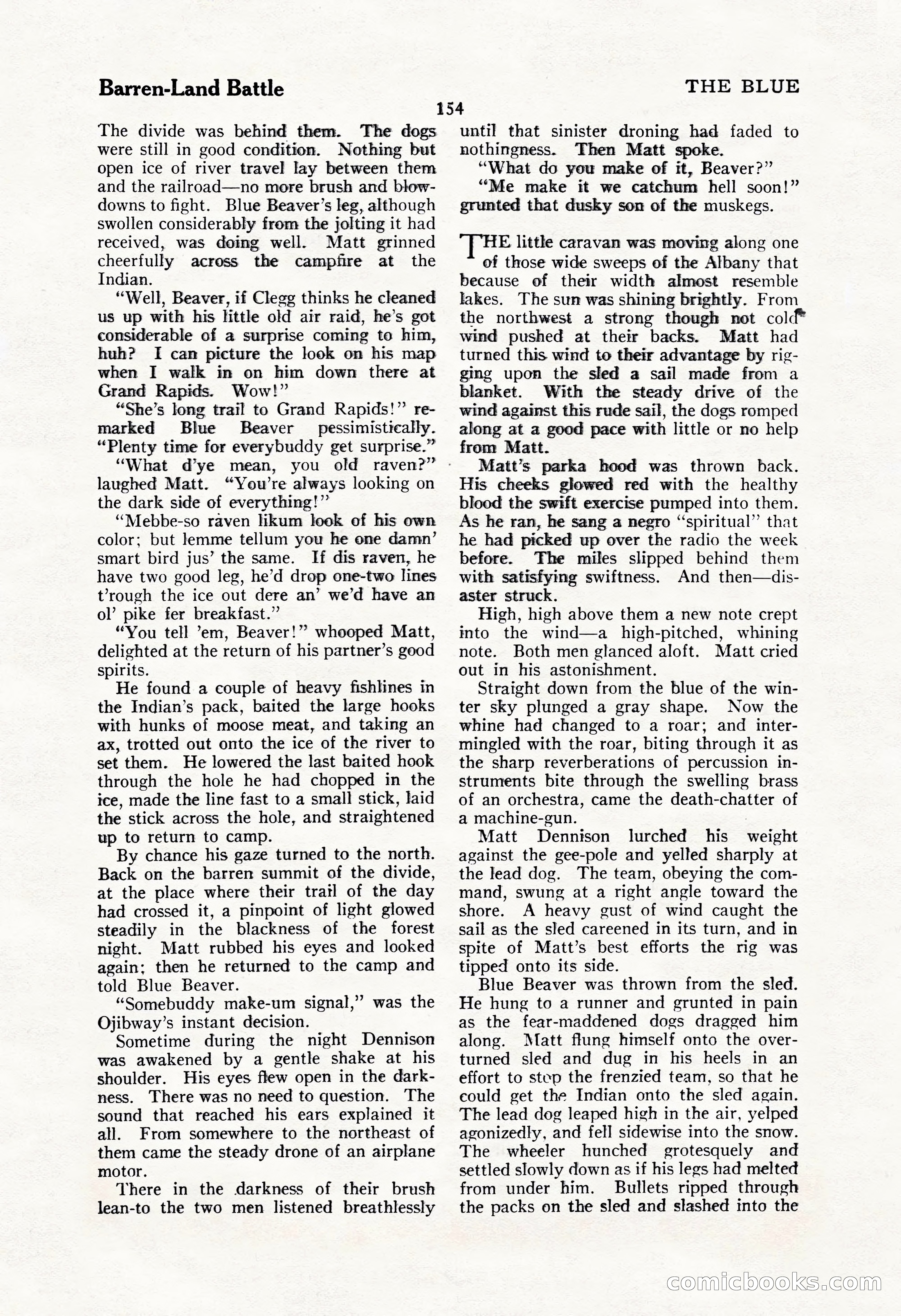 The Illustrated Blue Book Magazine, September 1928 — page 156 of 204