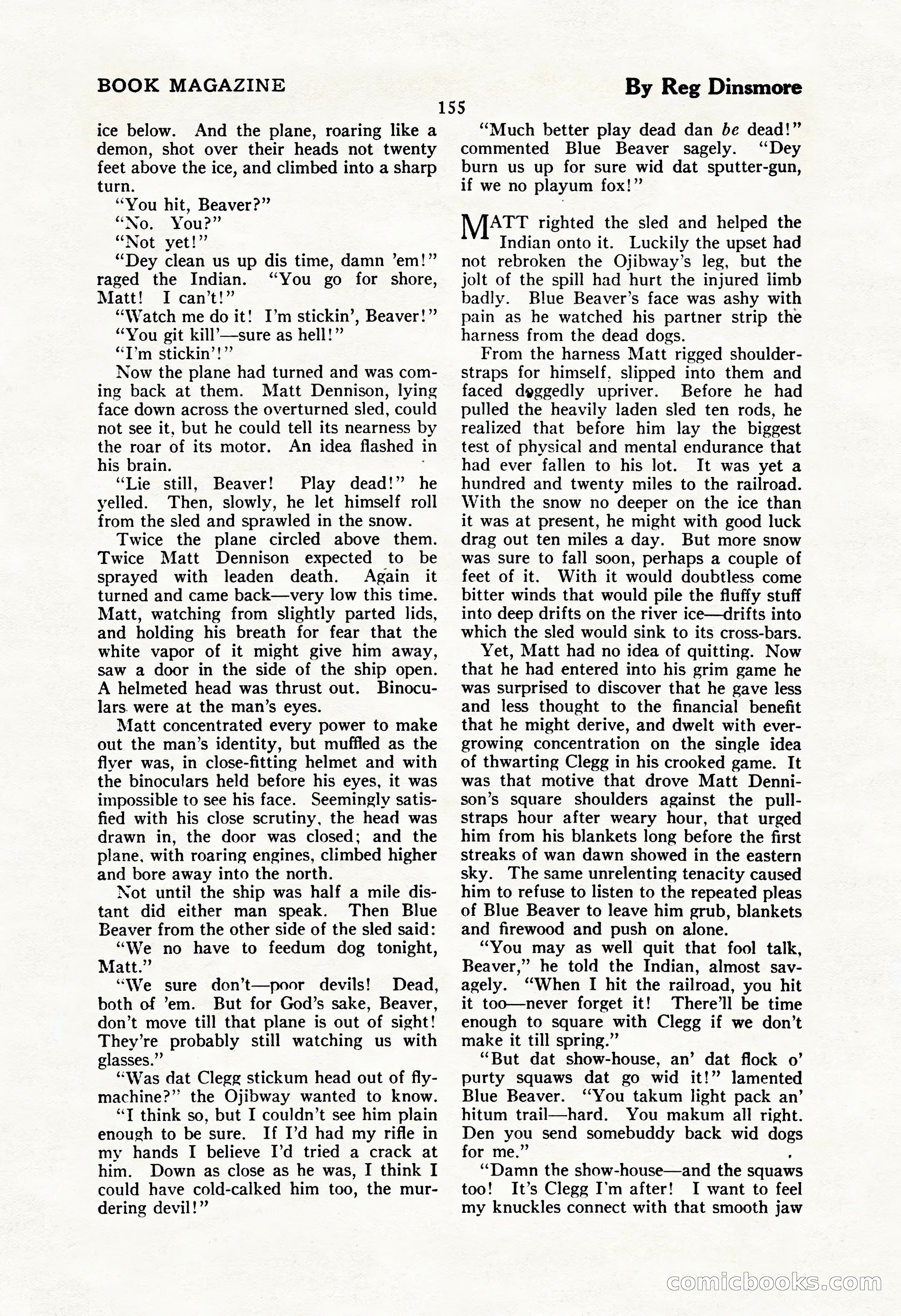 The Illustrated Blue Book Magazine, September 1928 — page 157 of 204