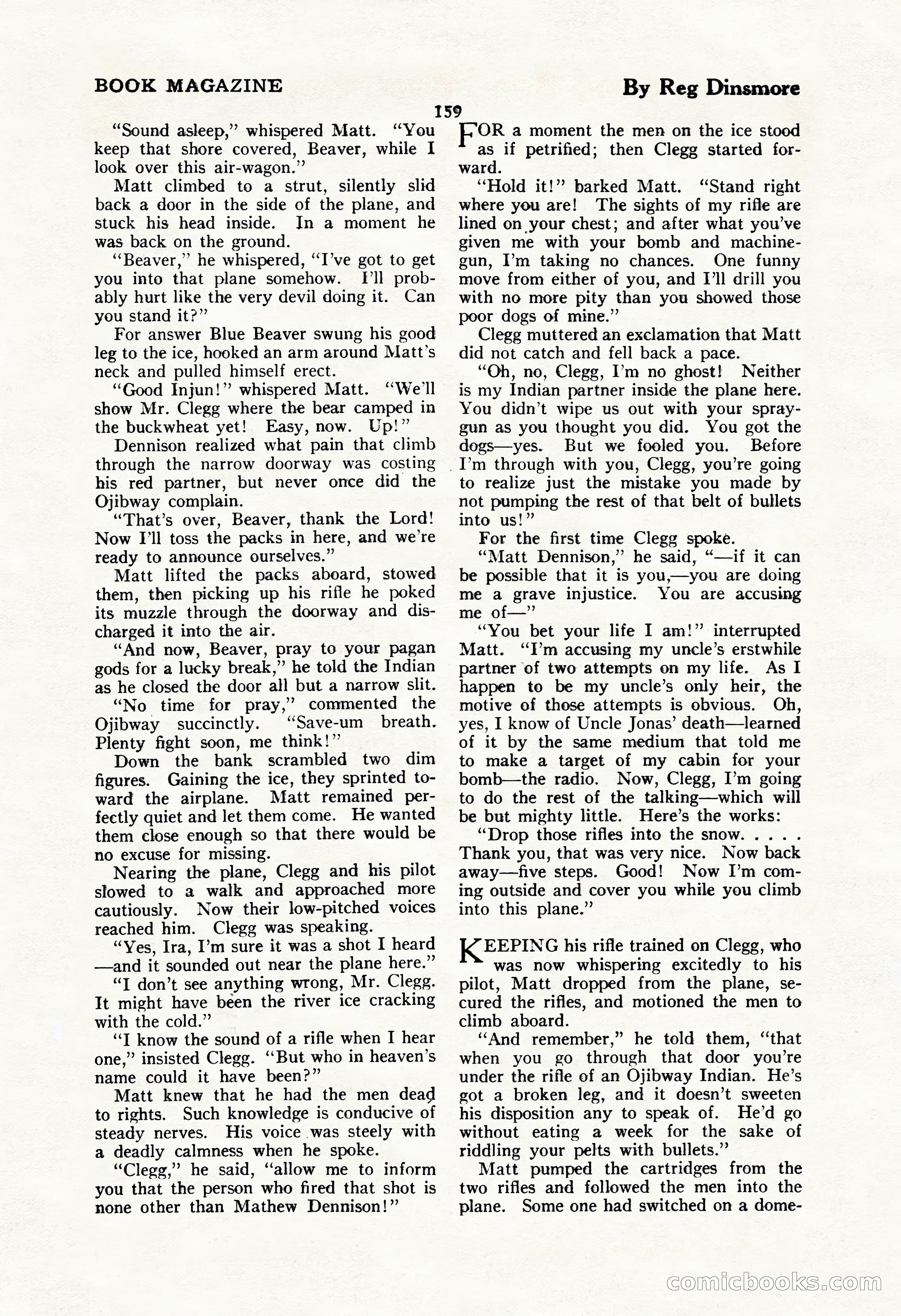 The Illustrated Blue Book Magazine, September 1928 — page 161 of 204