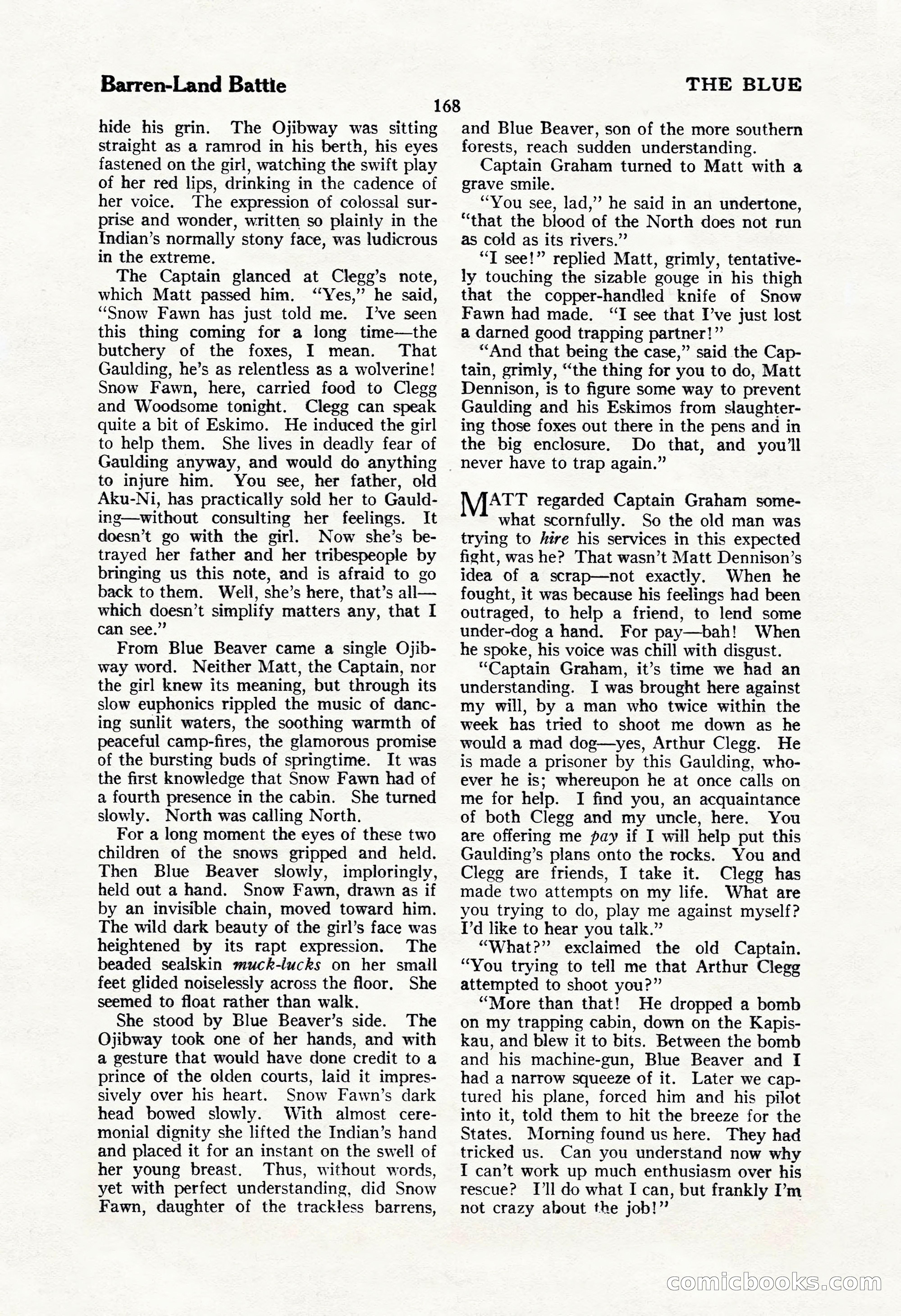 The Illustrated Blue Book Magazine, September 1928 — page 170 of 204