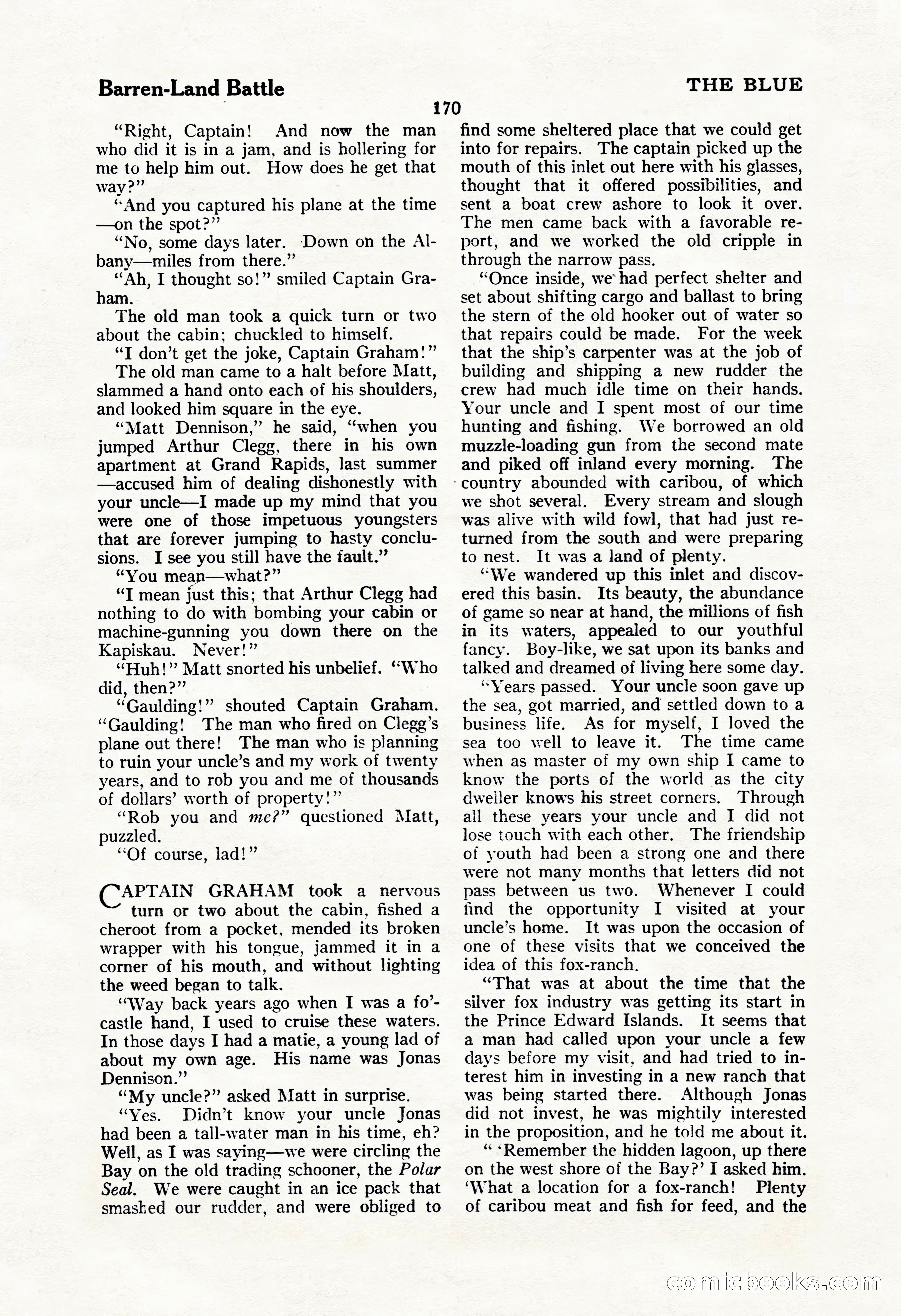 The Illustrated Blue Book Magazine, September 1928 — page 172 of 204