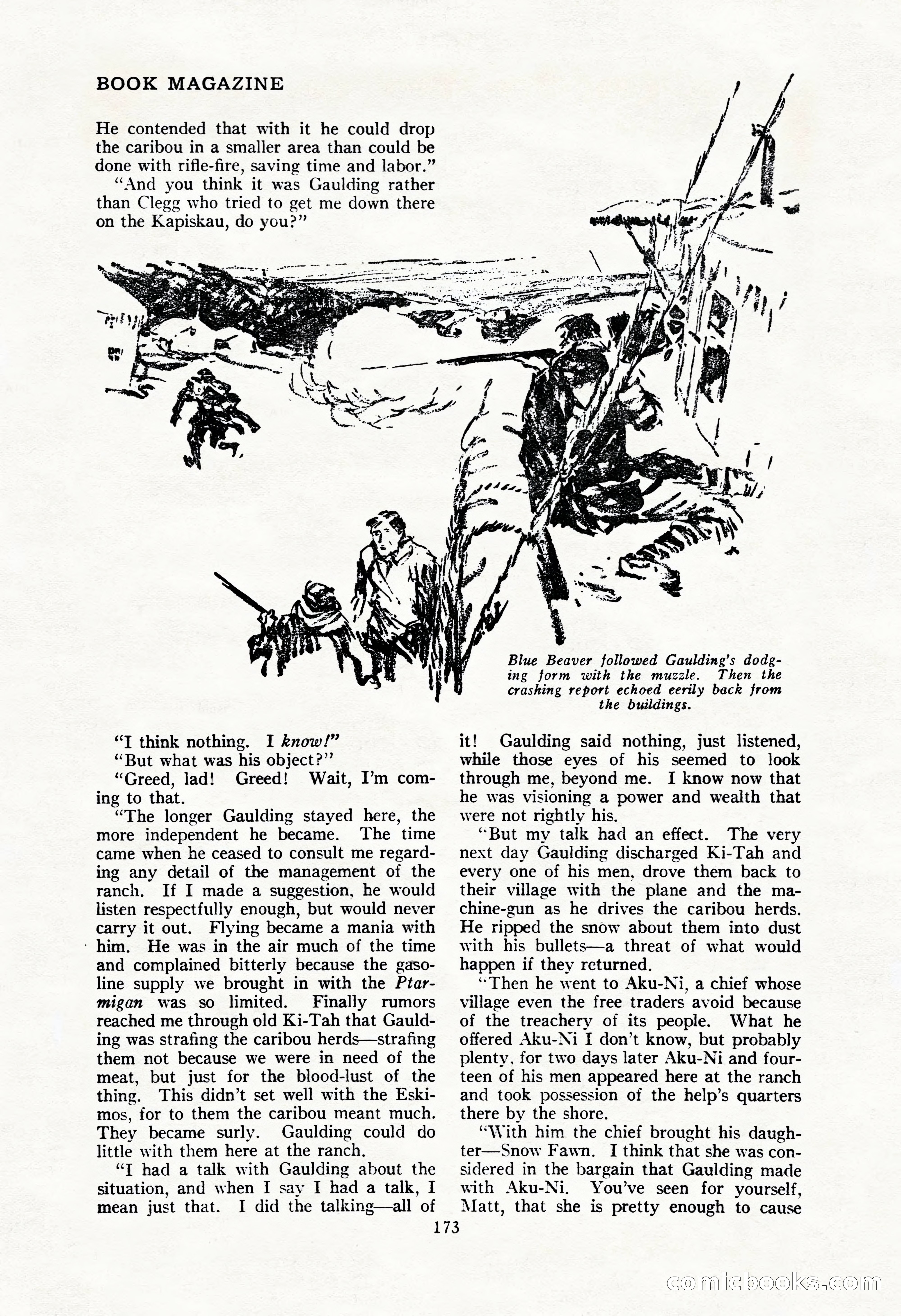 The Illustrated Blue Book Magazine, September 1928 — page 175 of 204