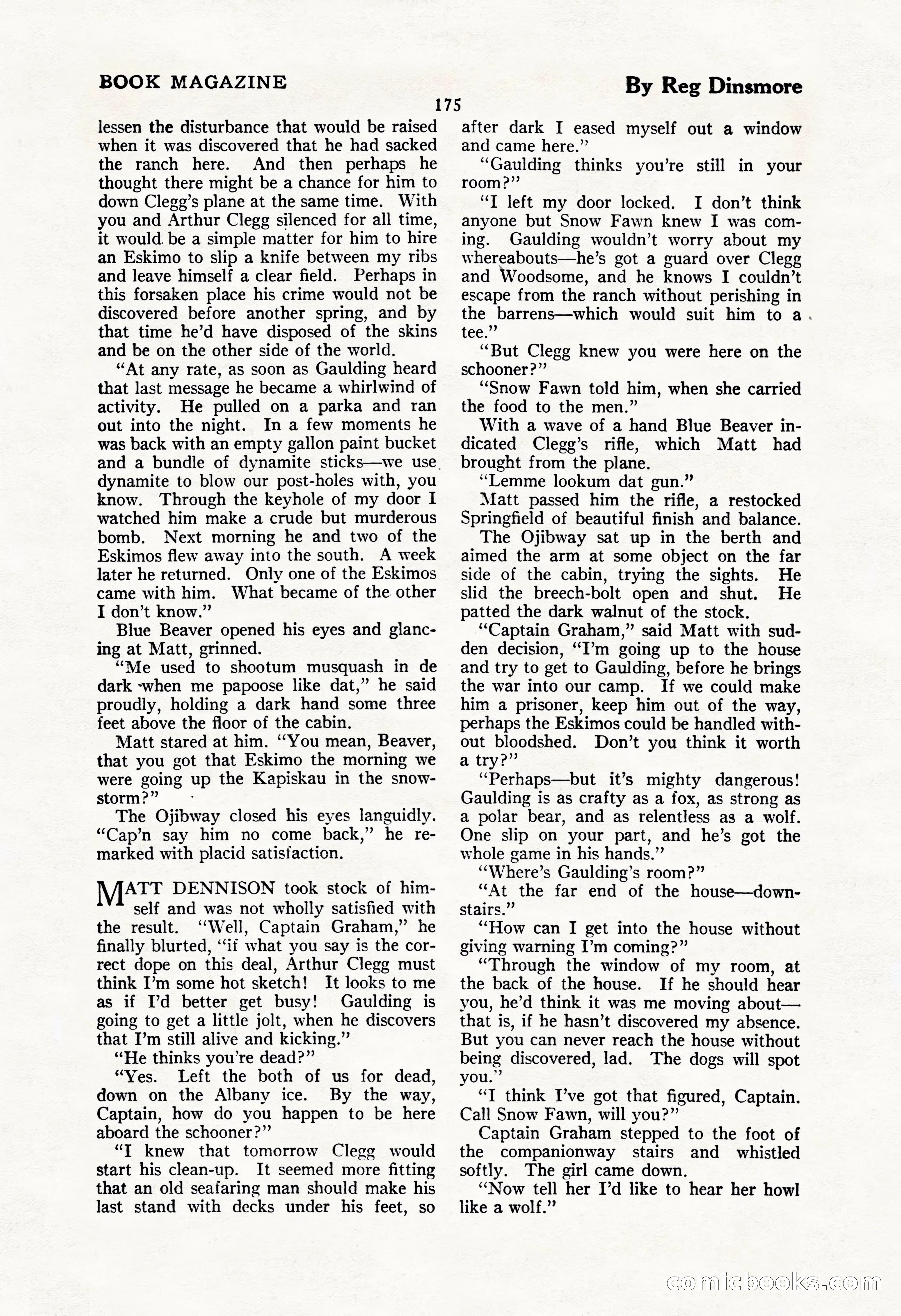 The Illustrated Blue Book Magazine, September 1928 — page 177 of 204
