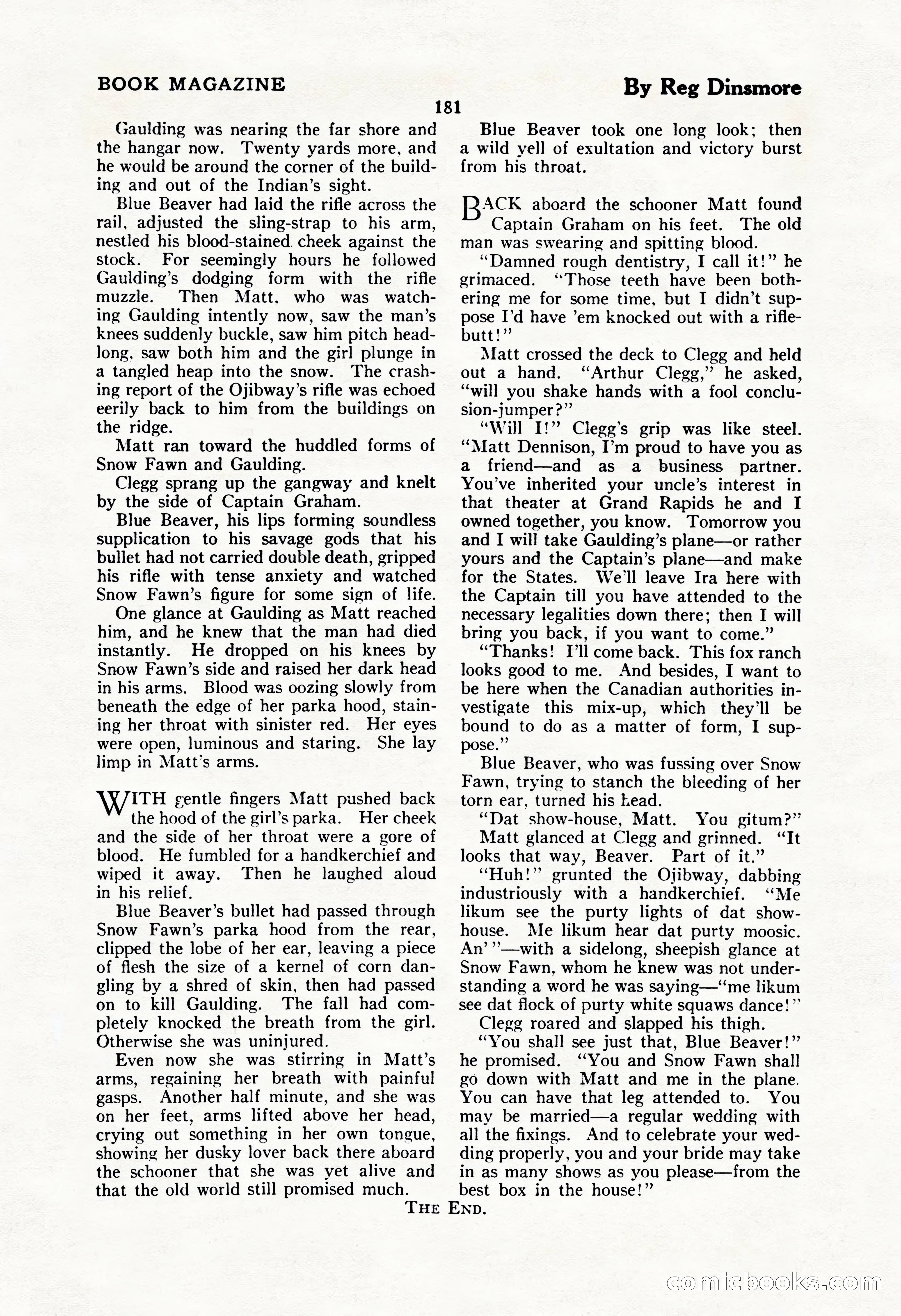 The Illustrated Blue Book Magazine, September 1928 — page 183 of 204