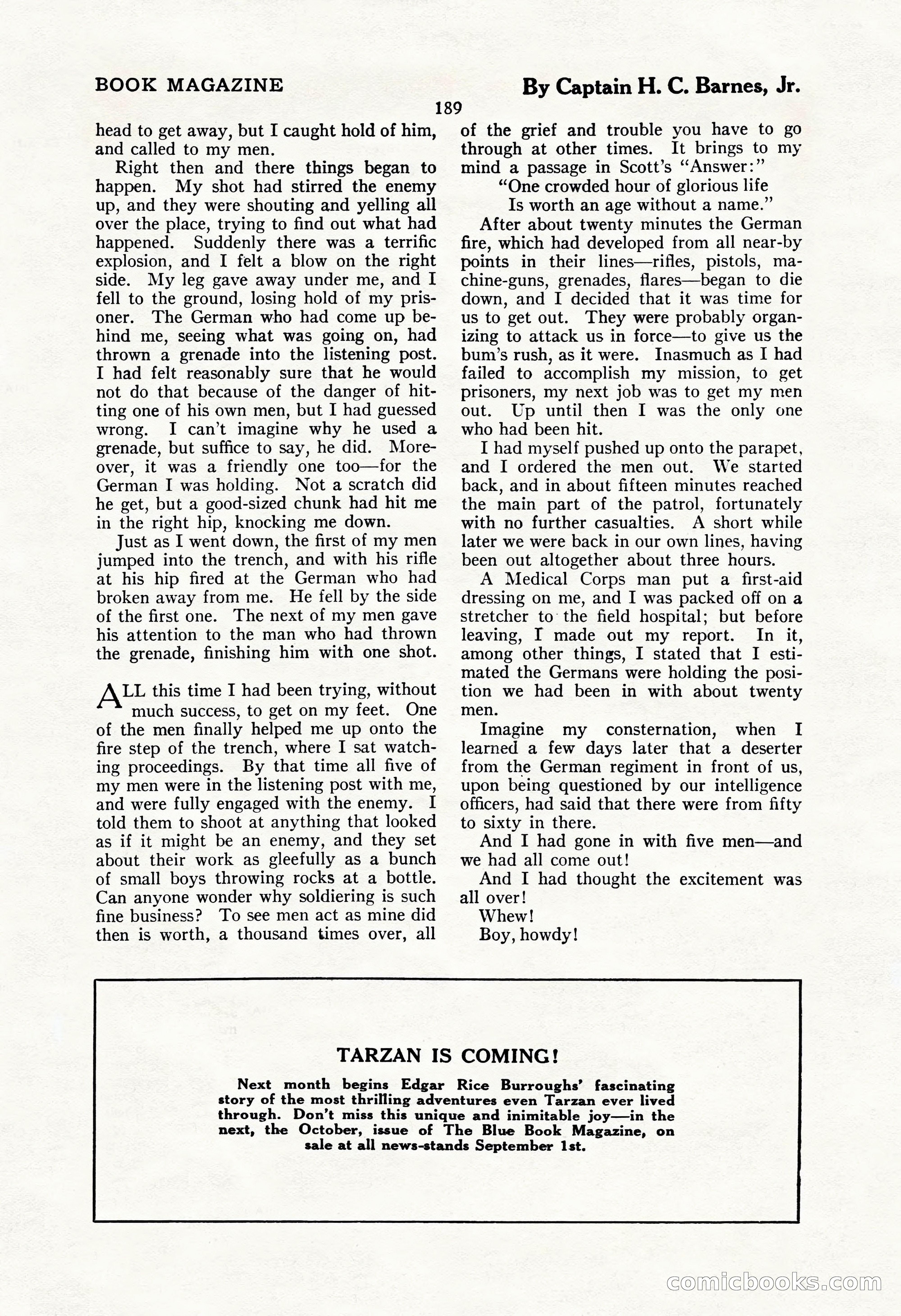 The Illustrated Blue Book Magazine, September 1928 — page 191 of 204