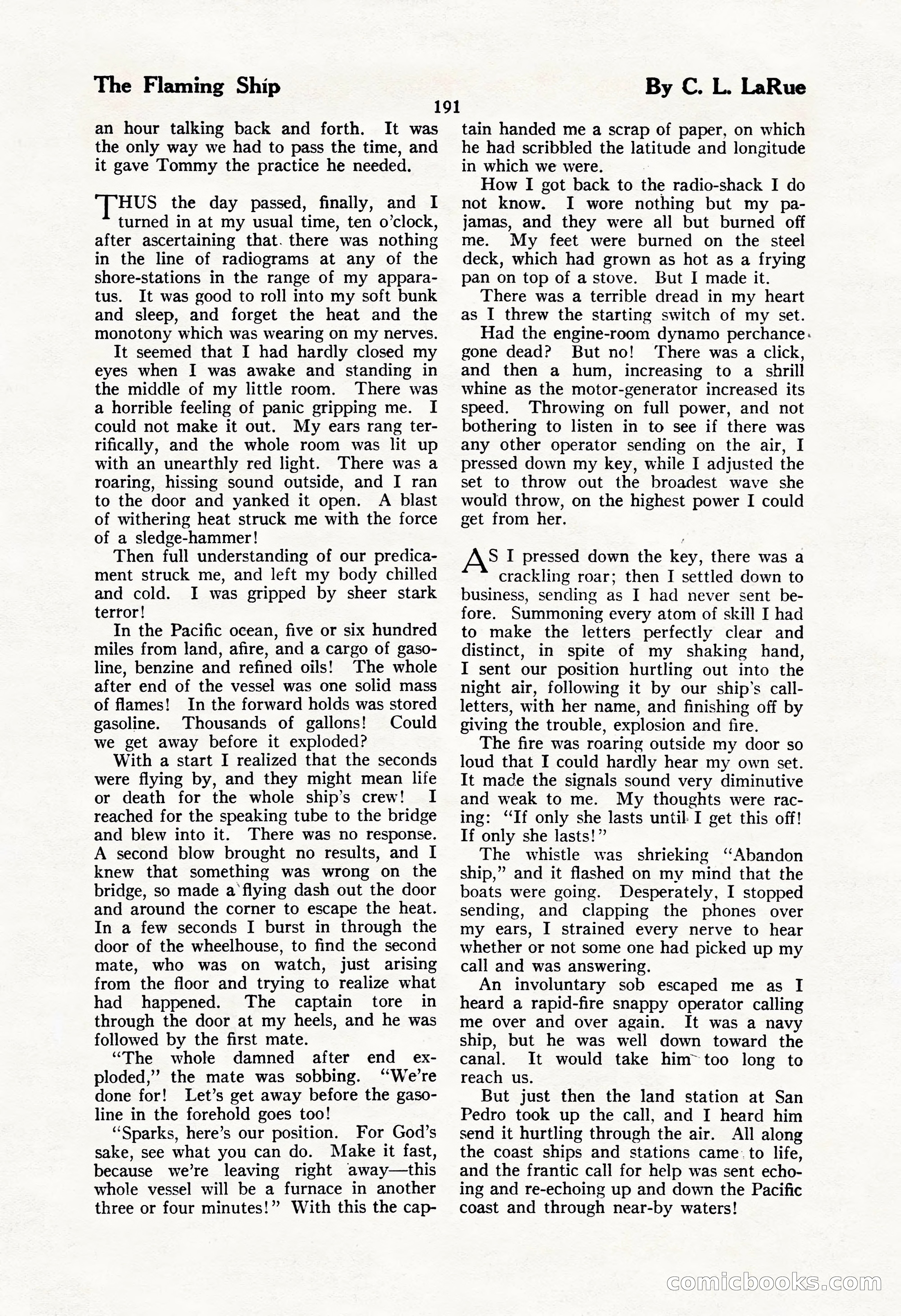 The Illustrated Blue Book Magazine, September 1928 — page 193 of 204