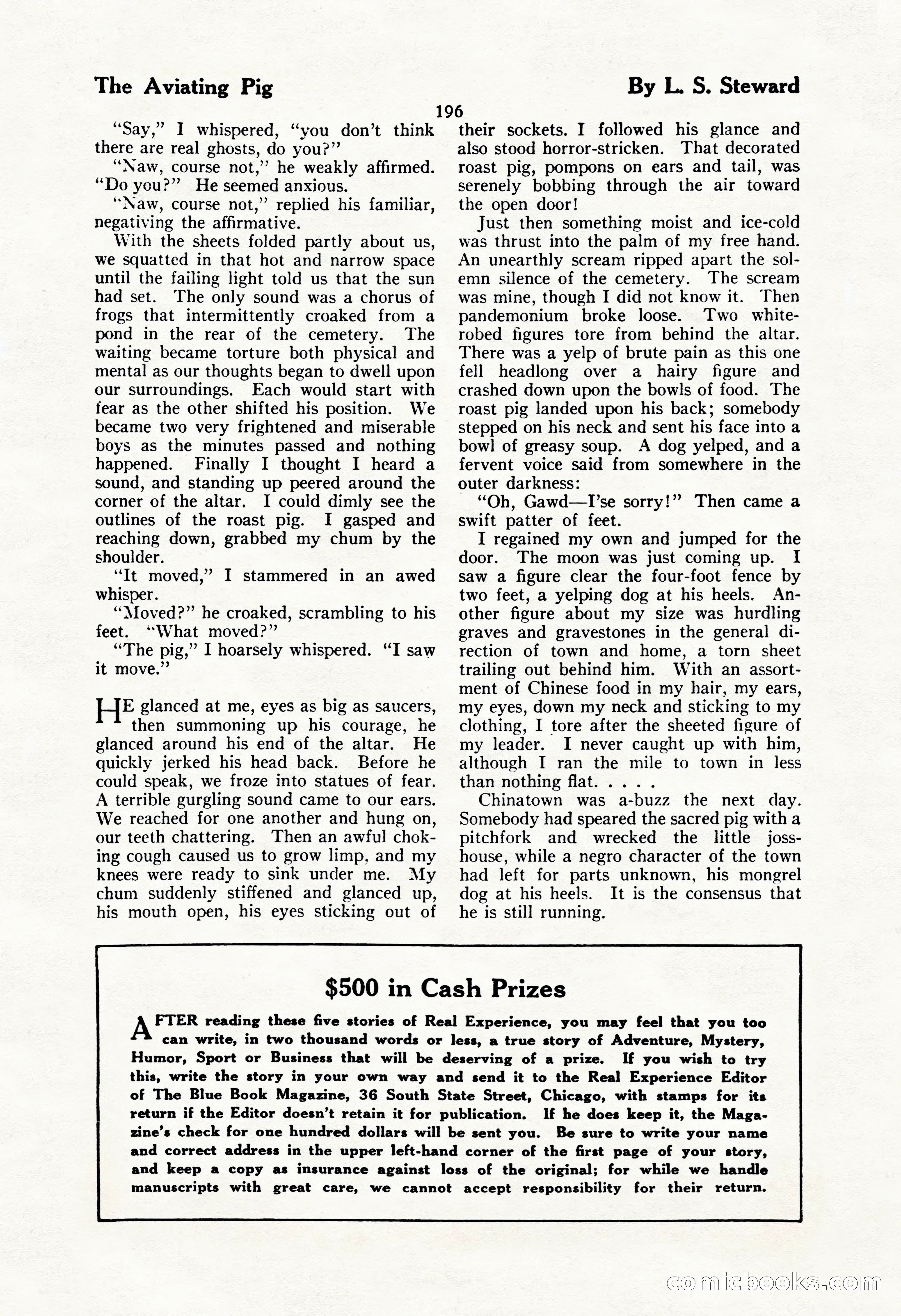 The Illustrated Blue Book Magazine, September 1928 — page 198 of 204