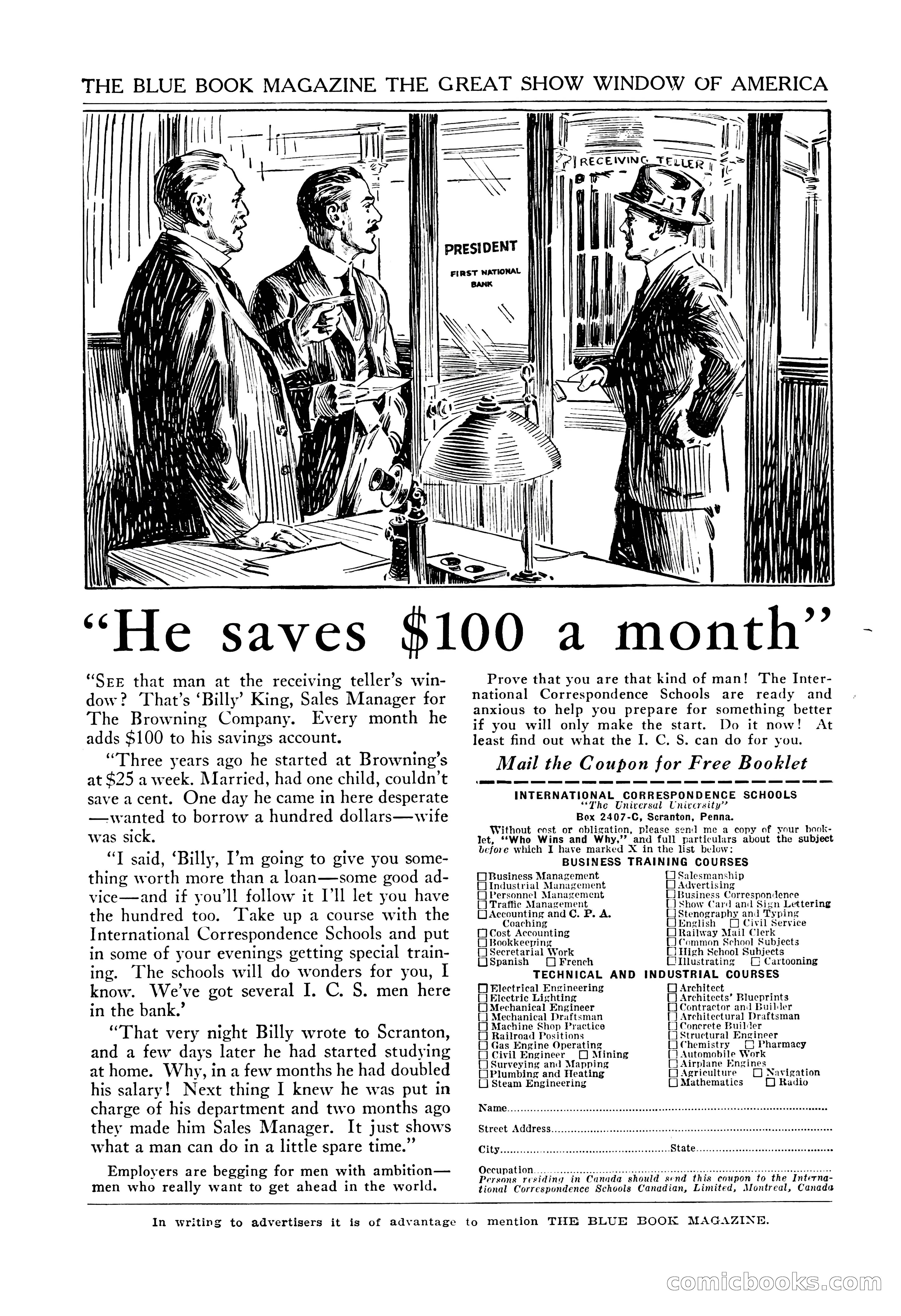 The Illustrated Blue Book Magazine, September 1928 — page 202 of 204
