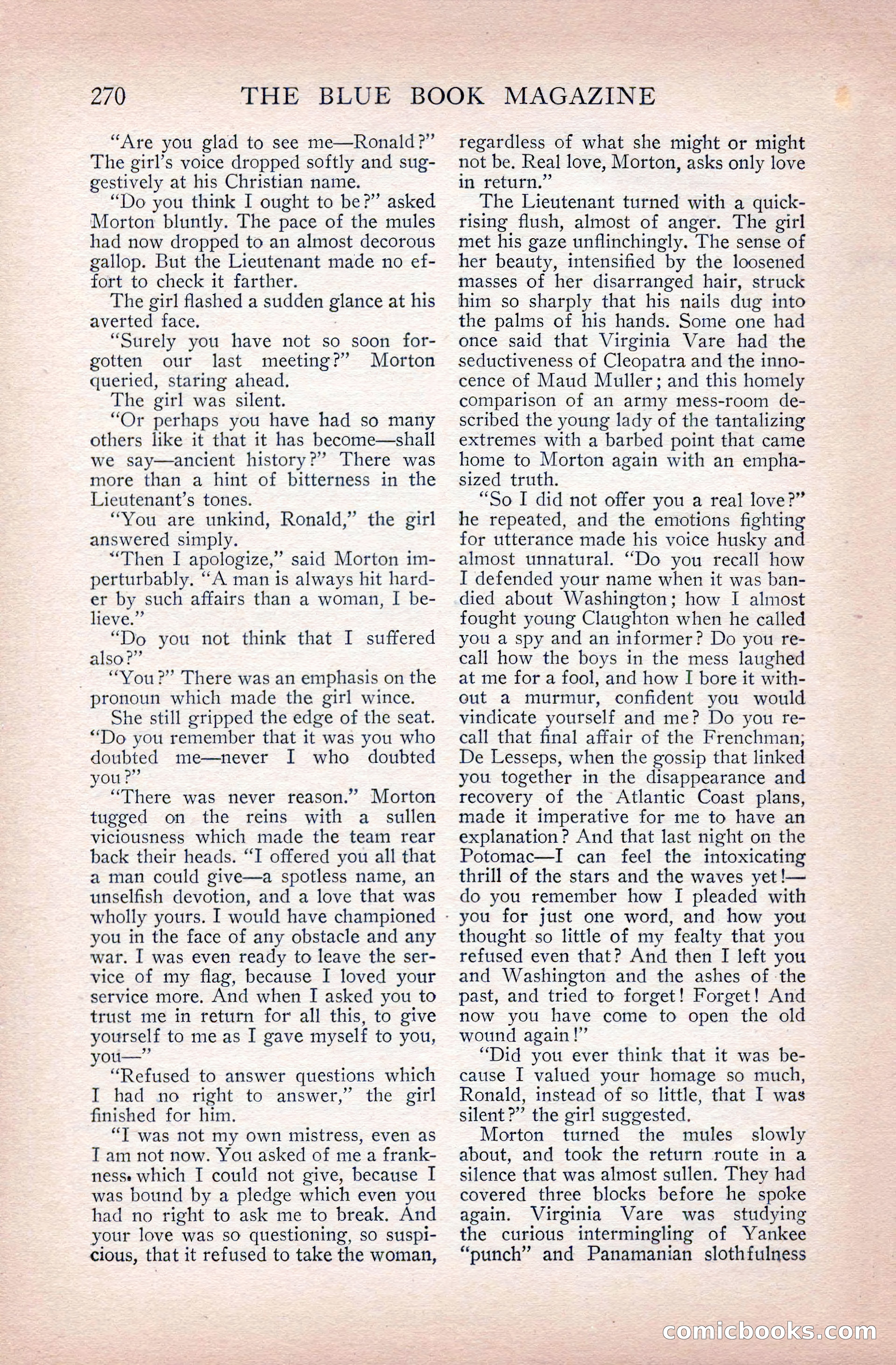 The Blue Book Magazine, June 1911 — page 50 of 246
