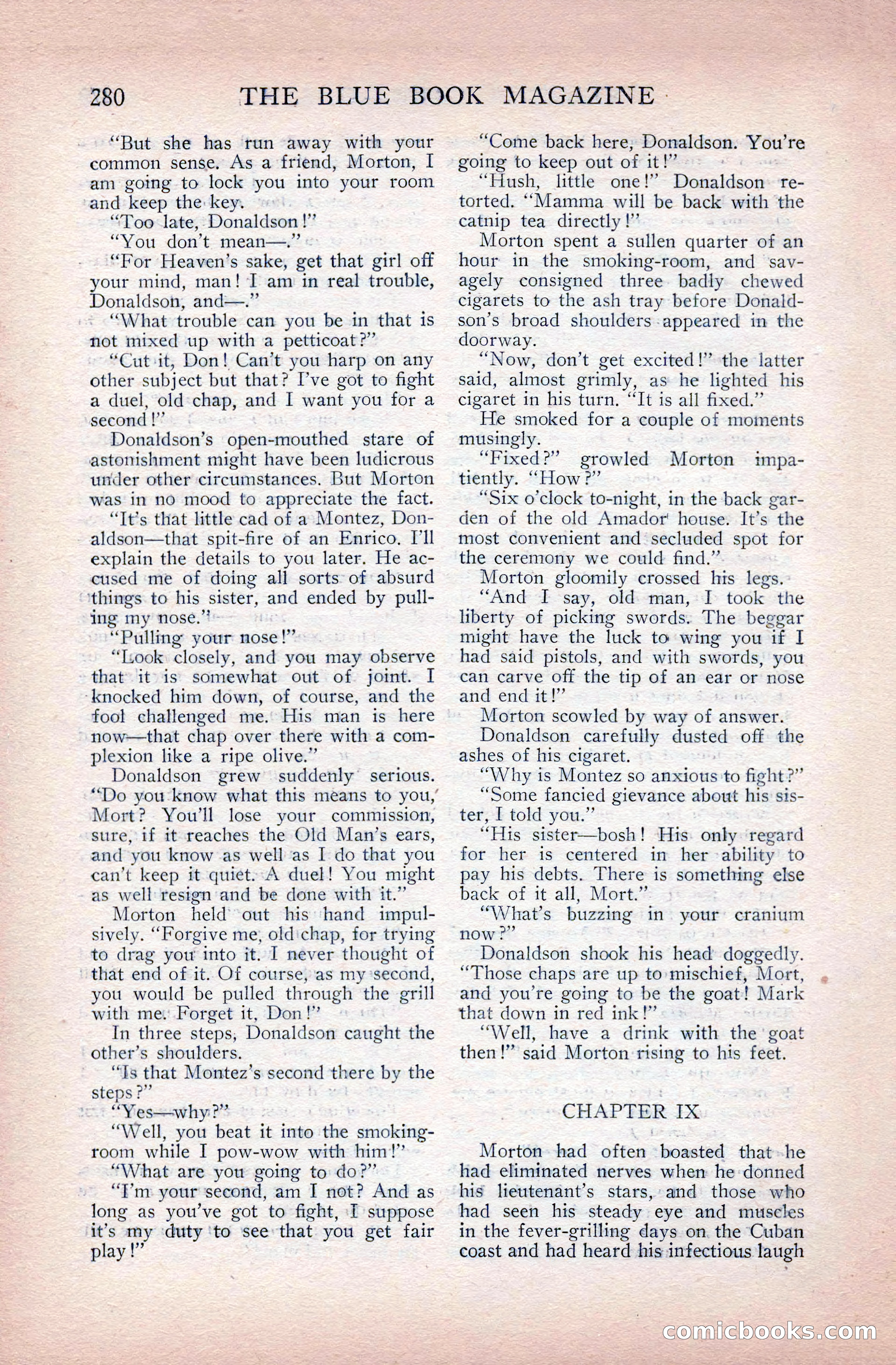 The Blue Book Magazine, June 1911 — page 60 of 246