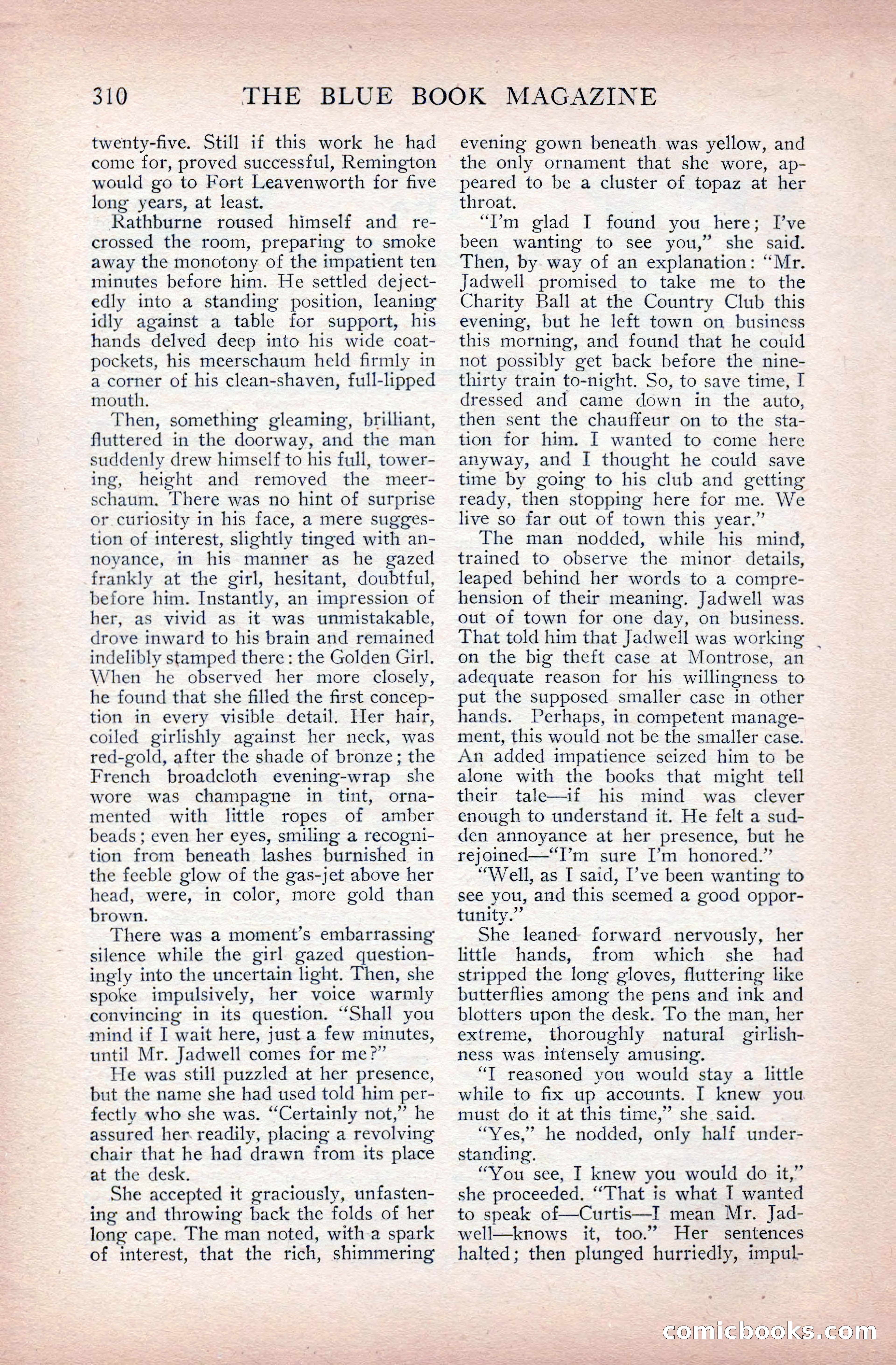 The Blue Book Magazine, June 1911 — page 90 of 246
