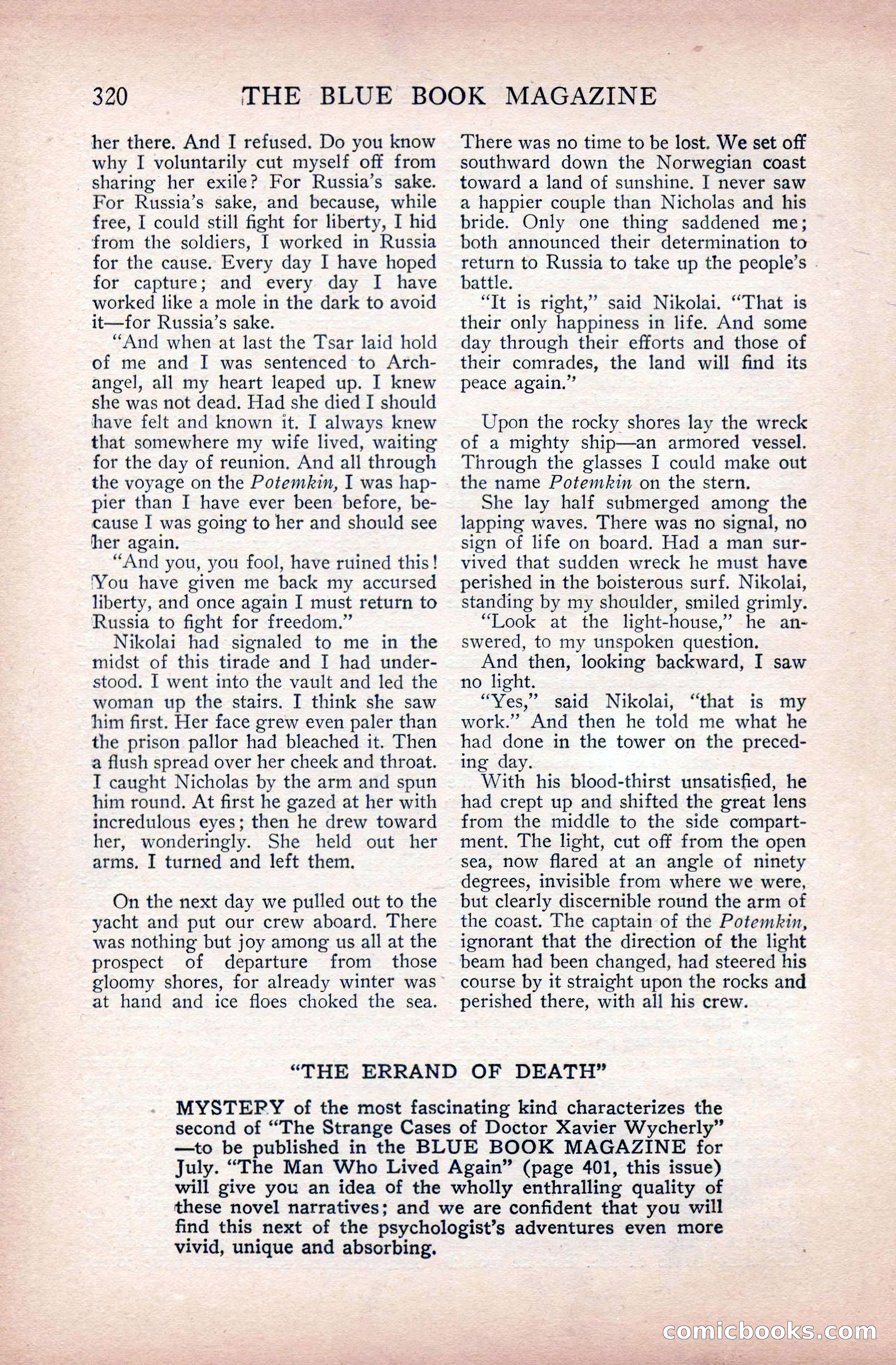The Blue Book Magazine, June 1911 — page 100 of 246