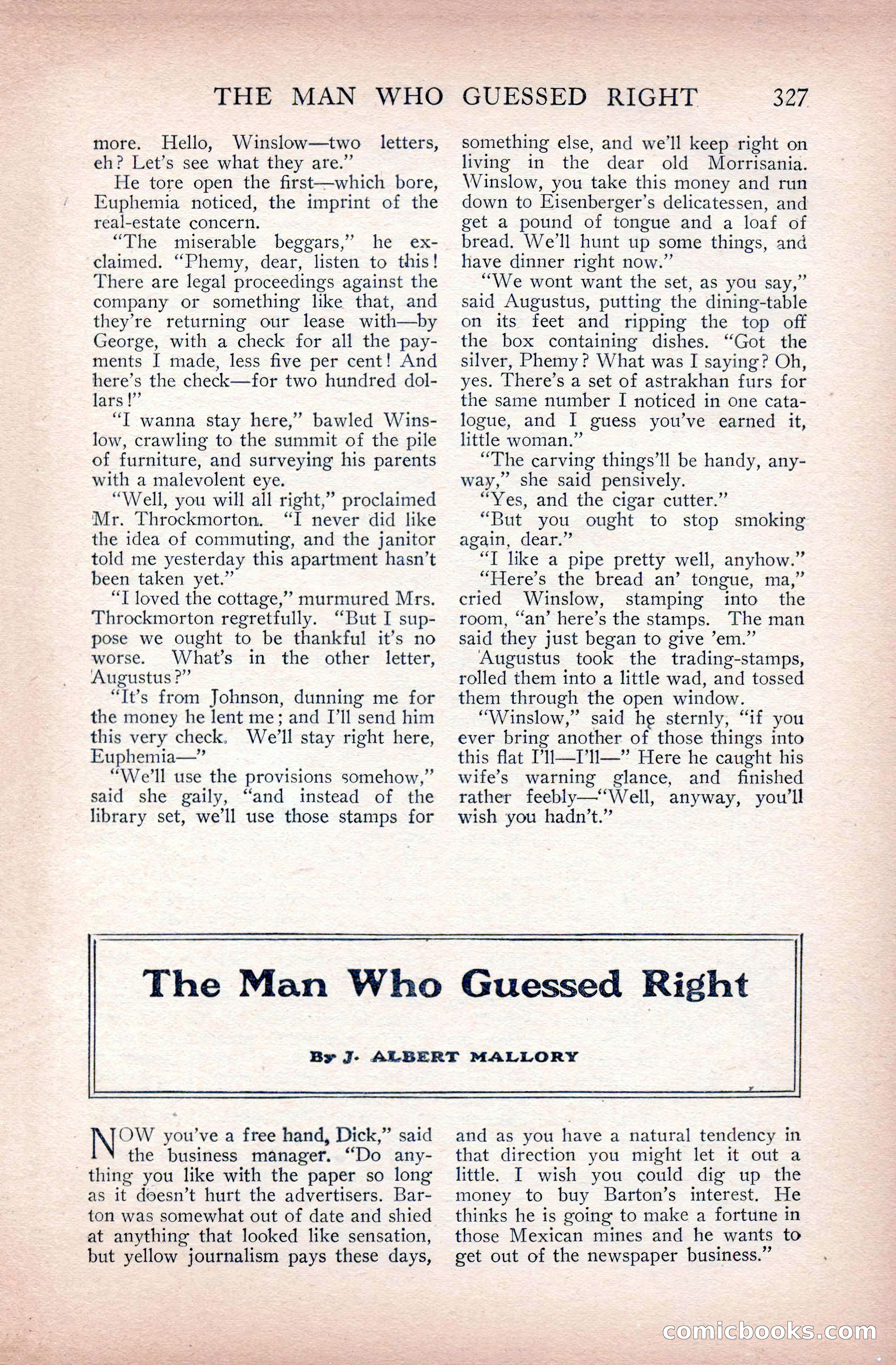 The Blue Book Magazine, June 1911 — page 107 of 246