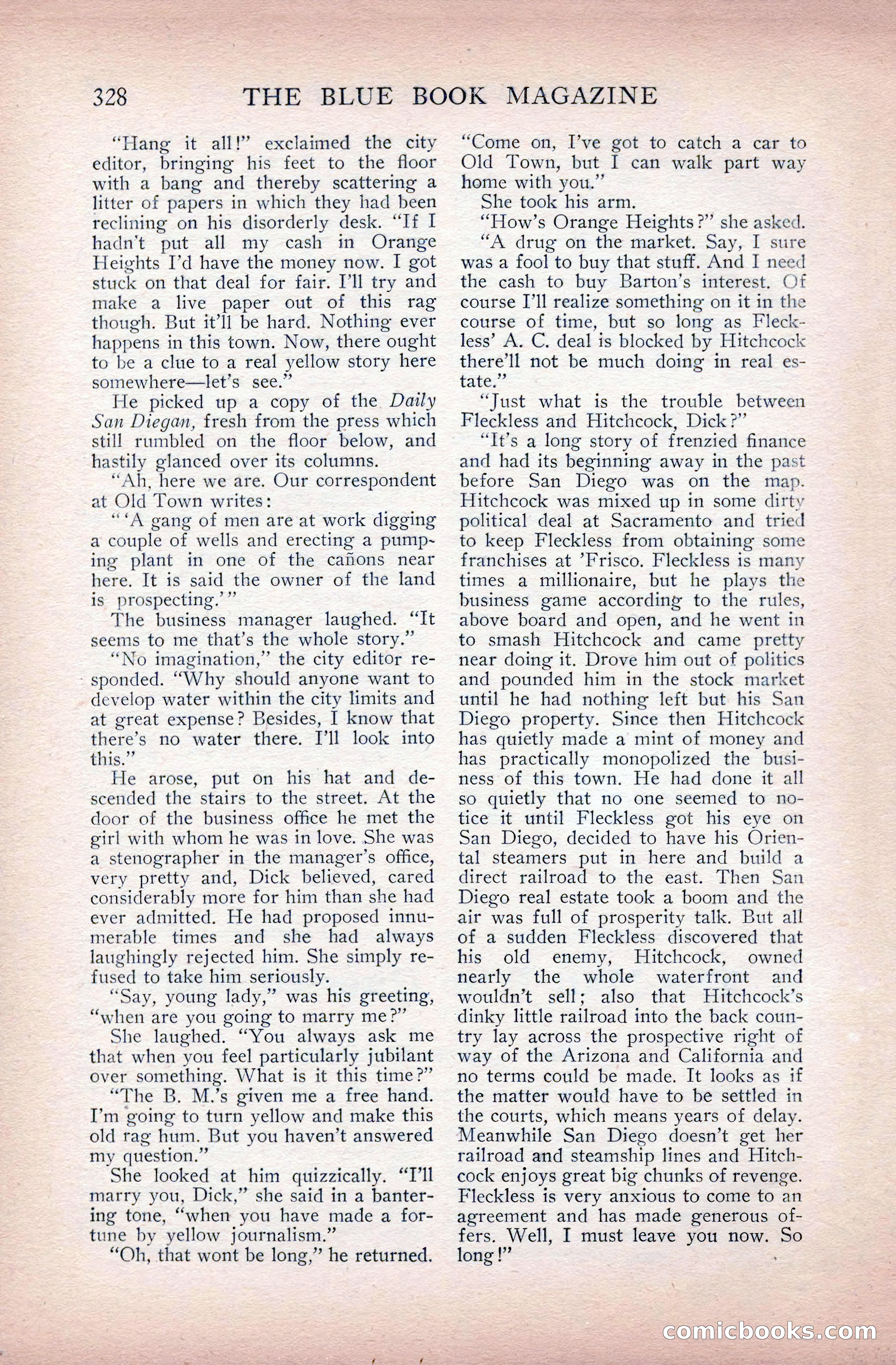 The Blue Book Magazine, June 1911 — page 108 of 246