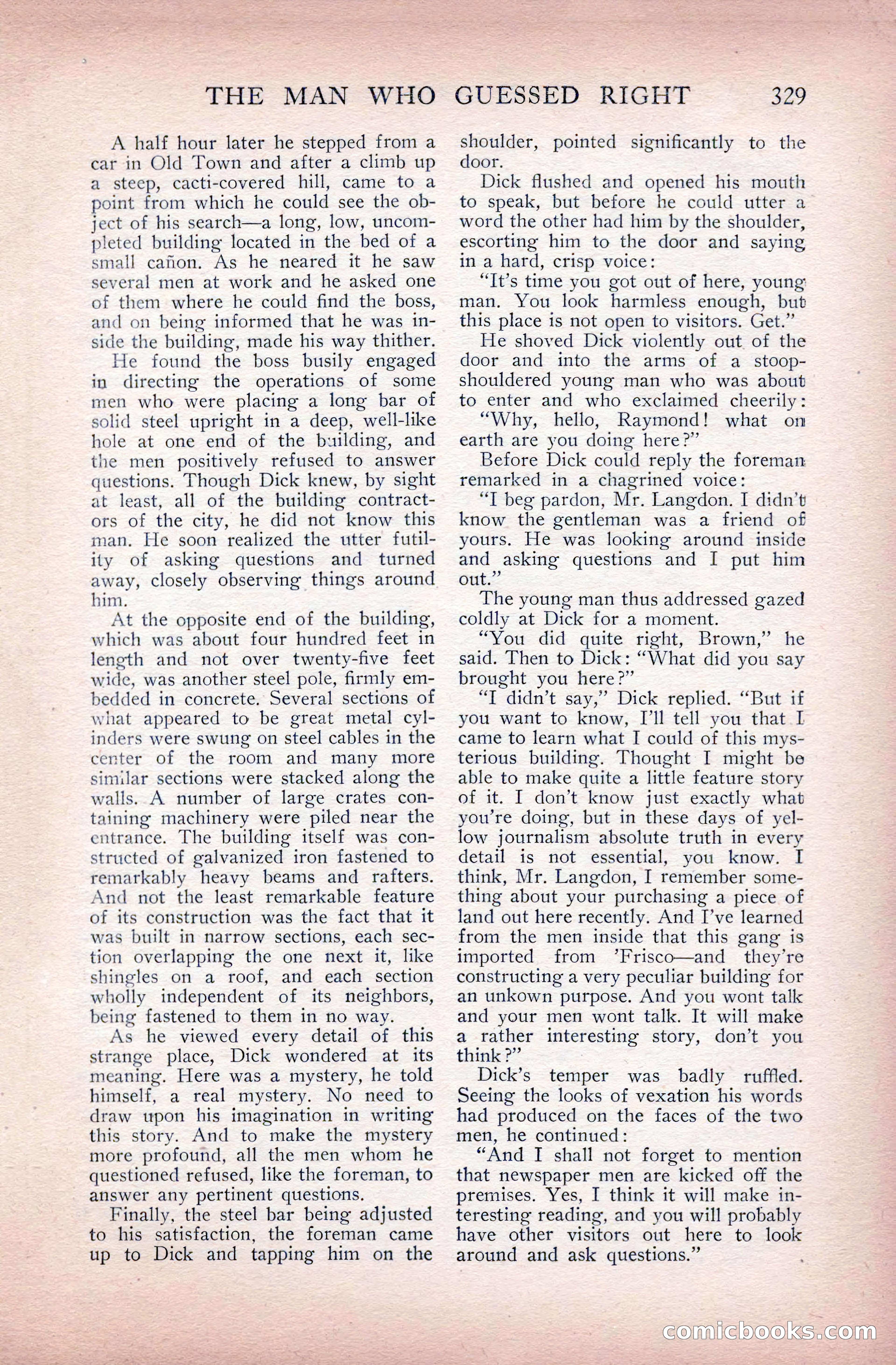 The Blue Book Magazine, June 1911 — page 109 of 246