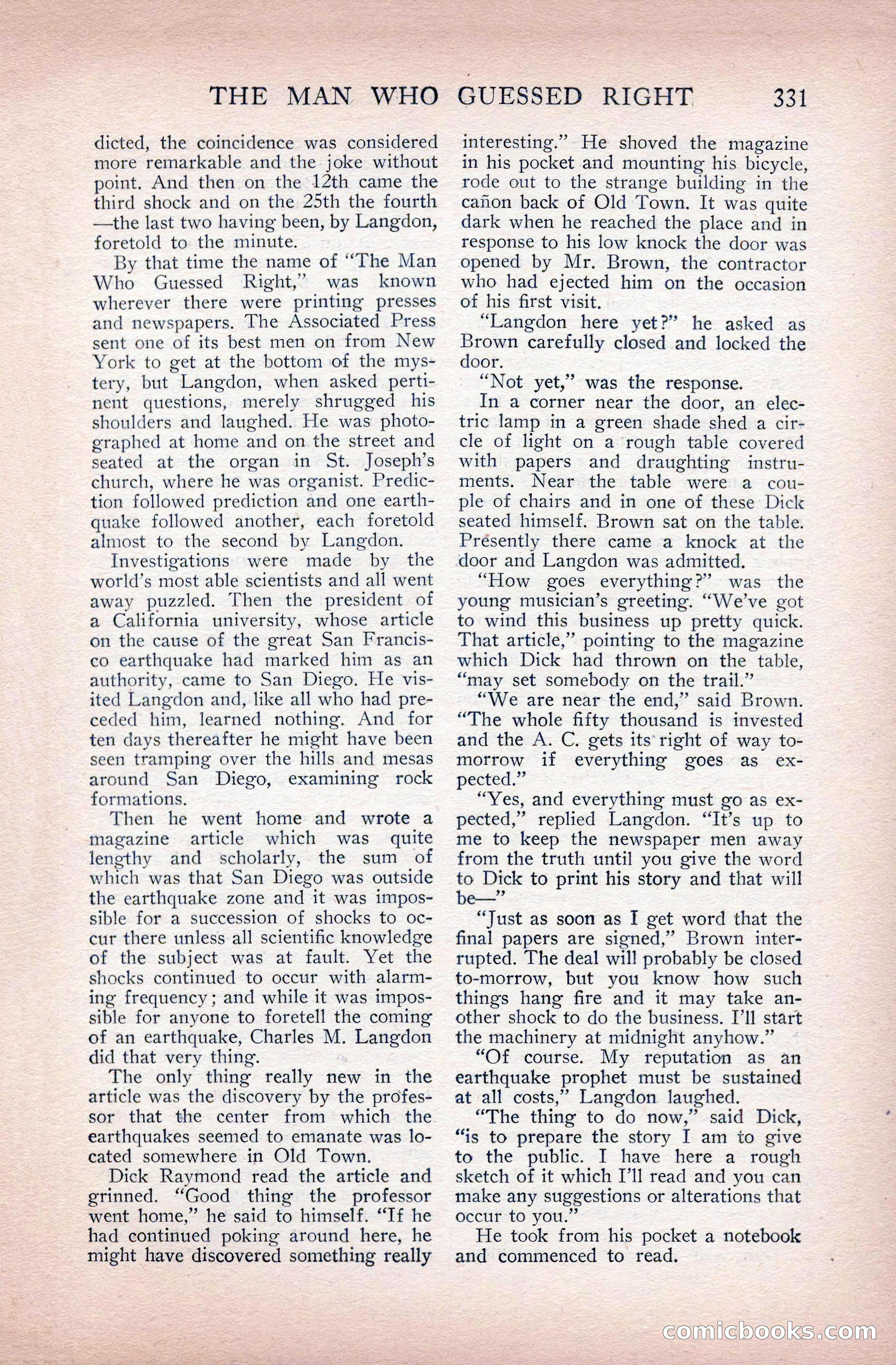 The Blue Book Magazine, June 1911 — page 111 of 246