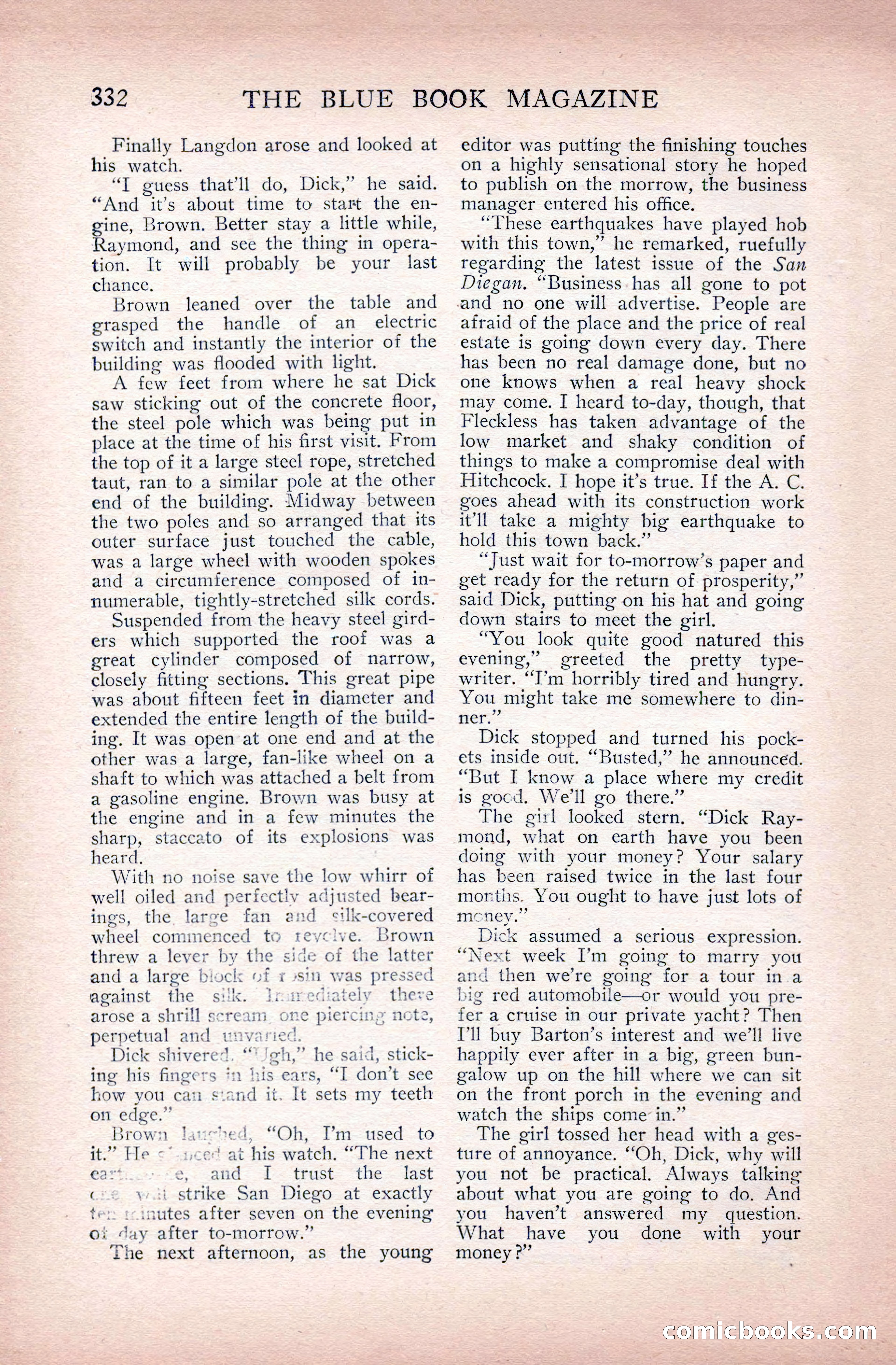 The Blue Book Magazine, June 1911 — page 112 of 246