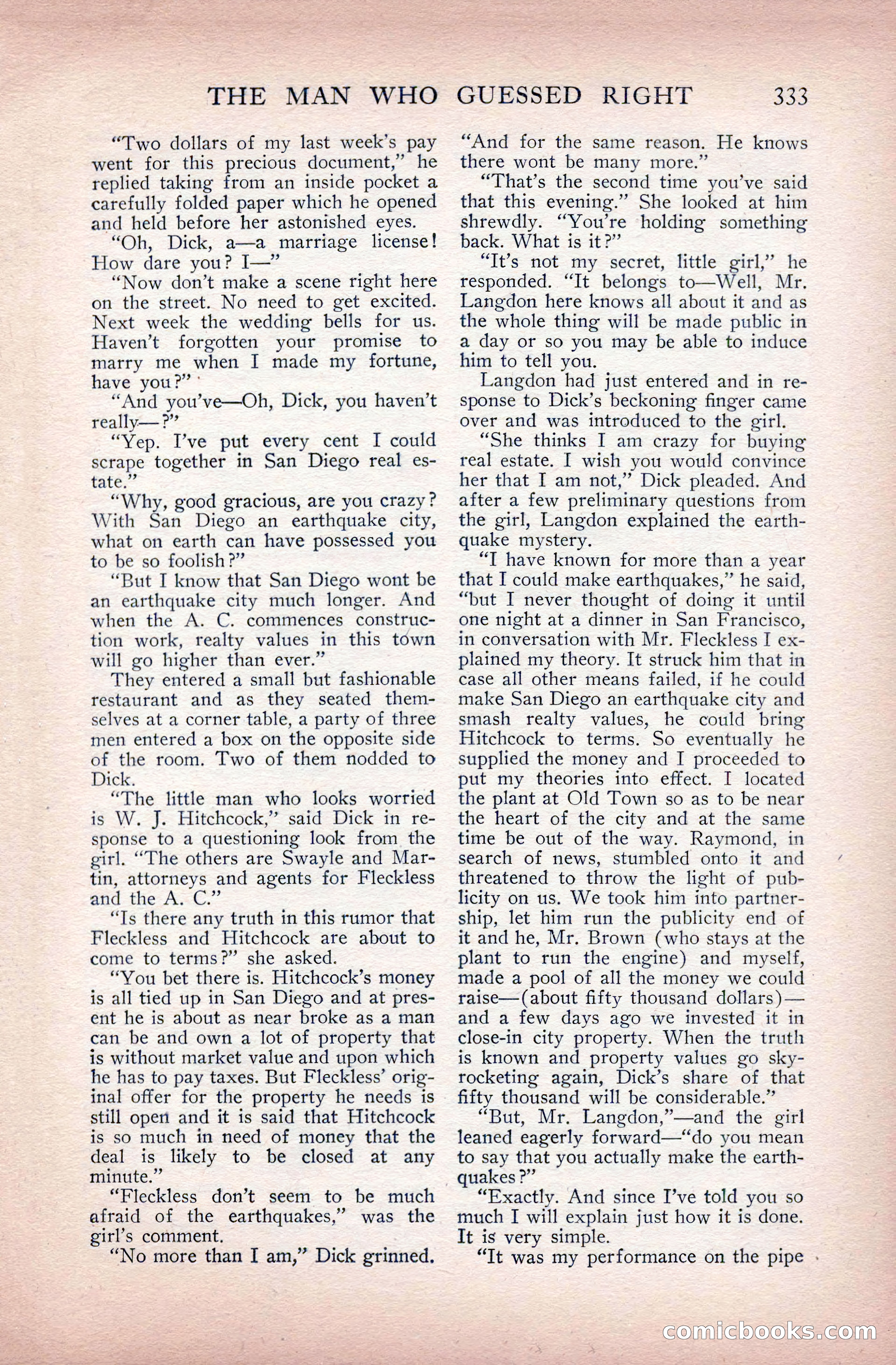 The Blue Book Magazine, June 1911 — page 113 of 246