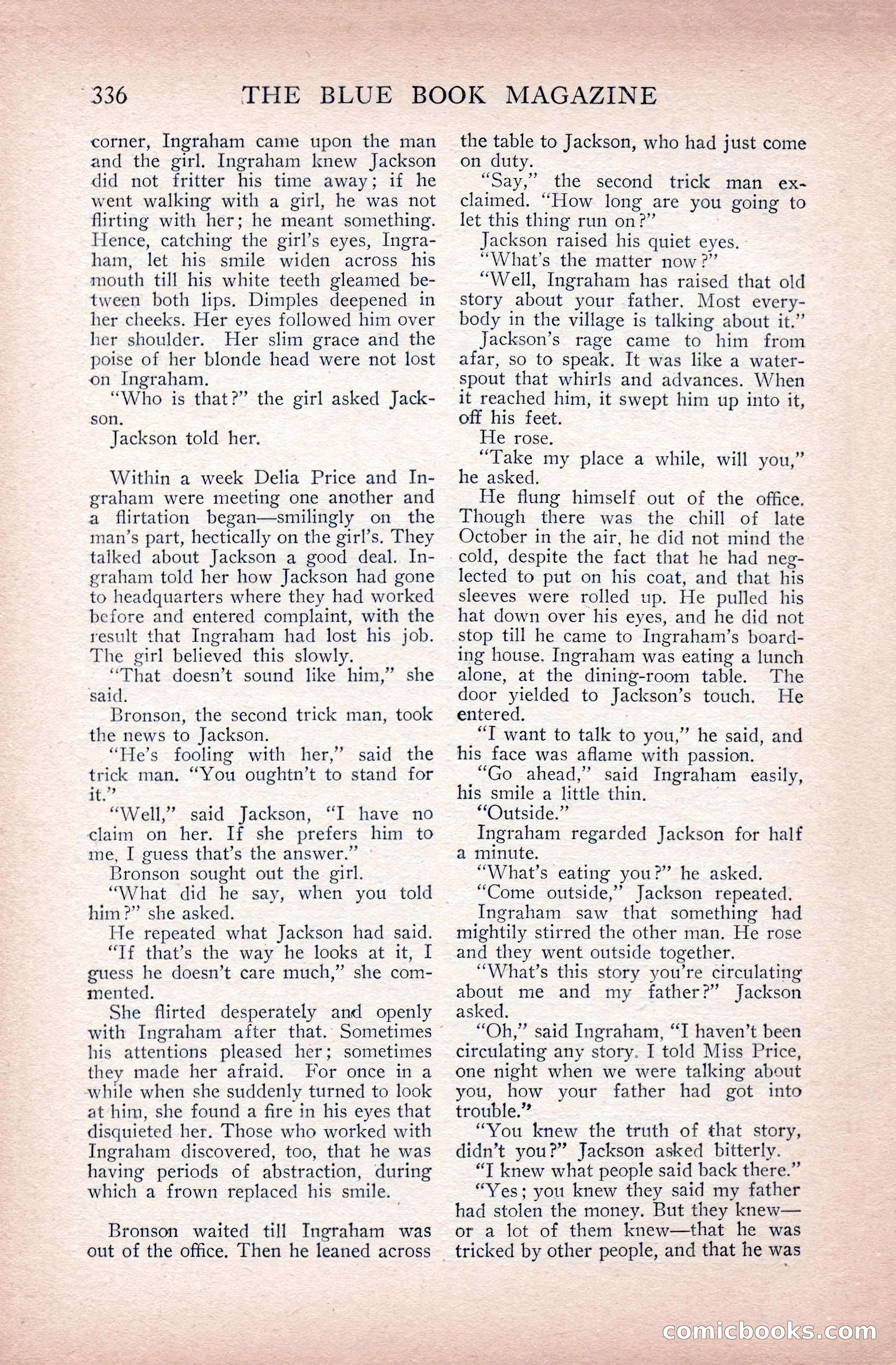 The Blue Book Magazine, June 1911 — page 116 of 246