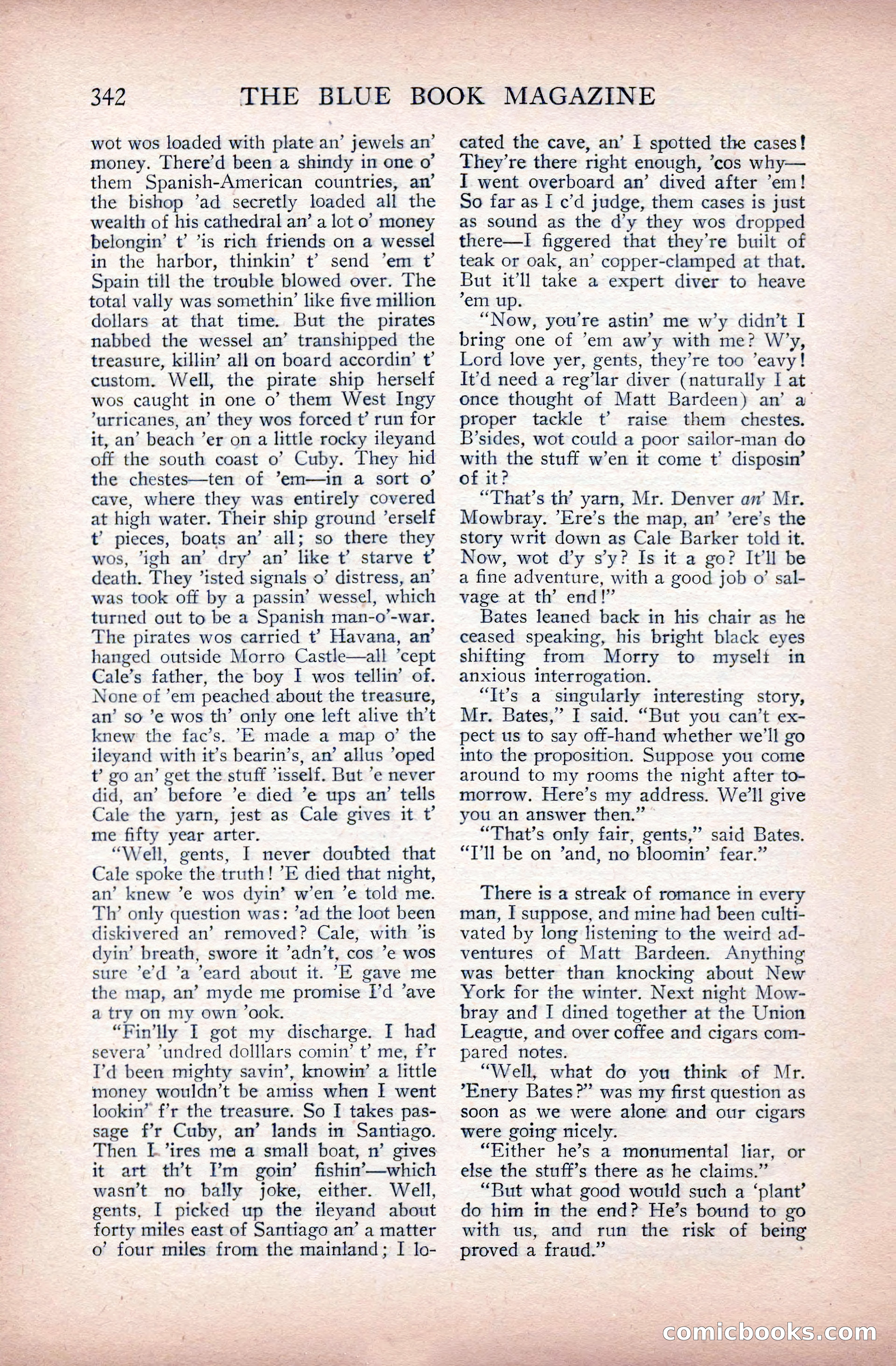 The Blue Book Magazine, June 1911 — page 122 of 246
